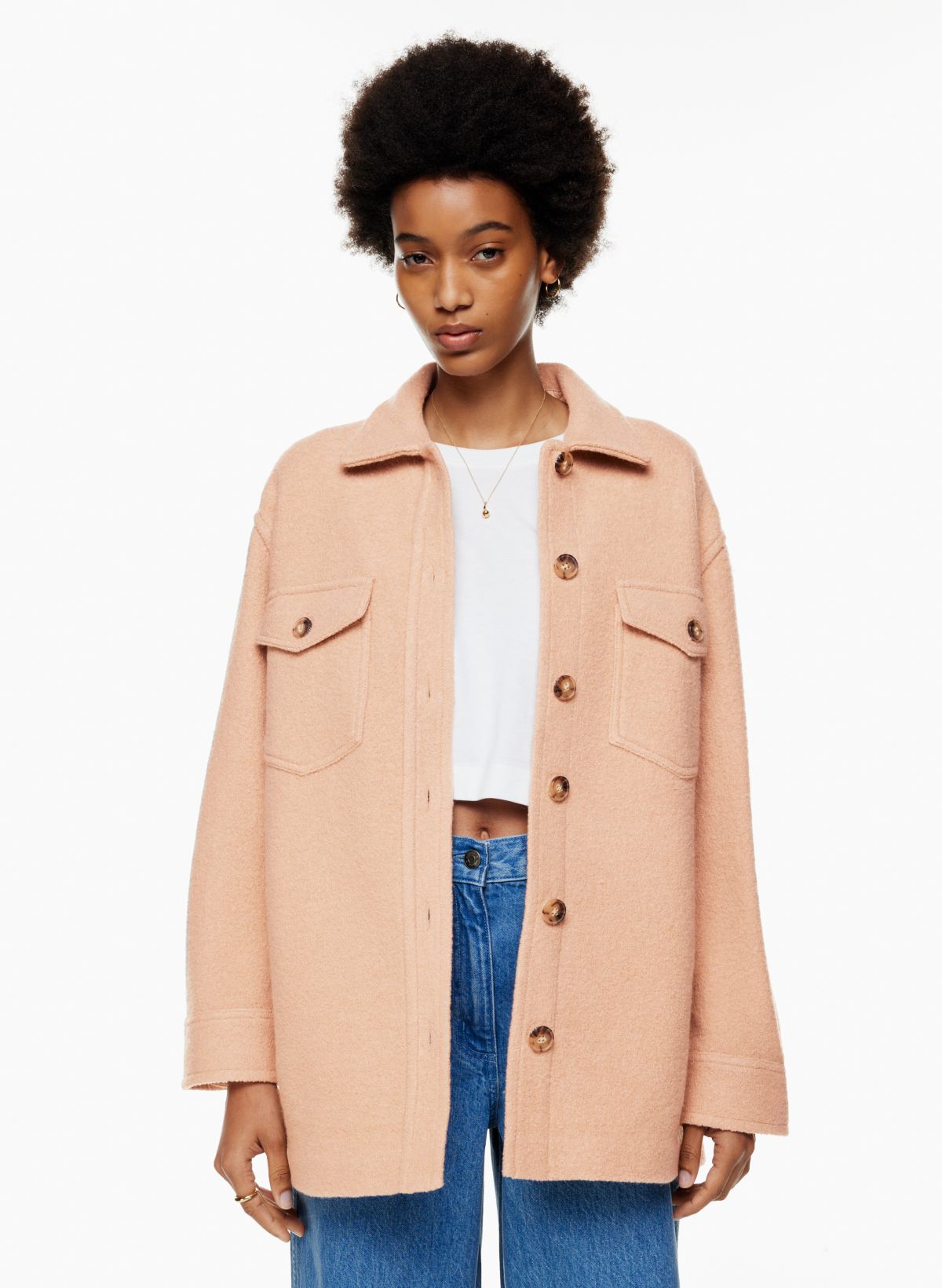 Wilfred Free THE GANNA™ UTILITY SHIRT JACKET | Aritzia US