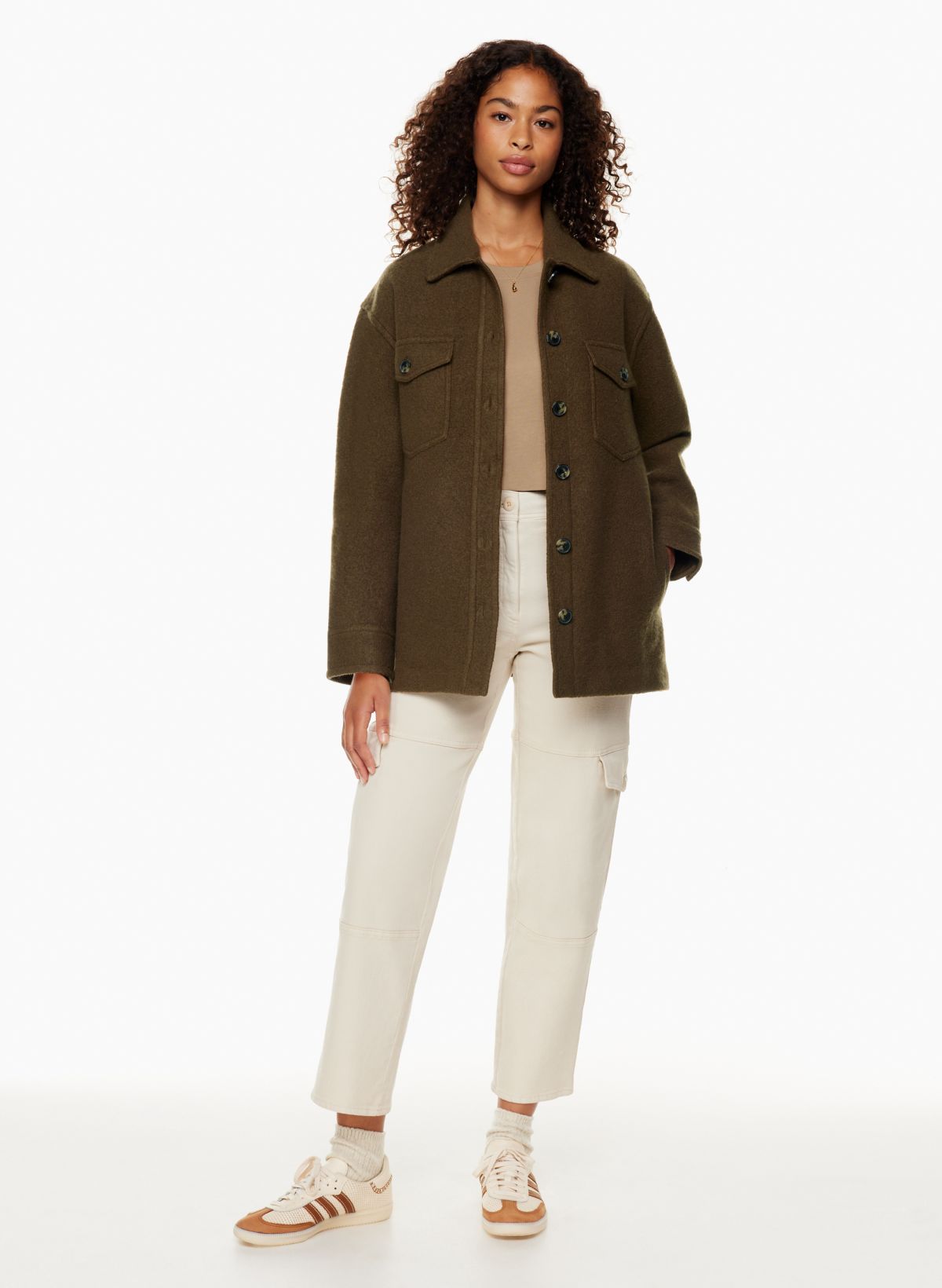 Wilfred Free THE GANNA™ UTILITY SHIRT JACKET | Aritzia US