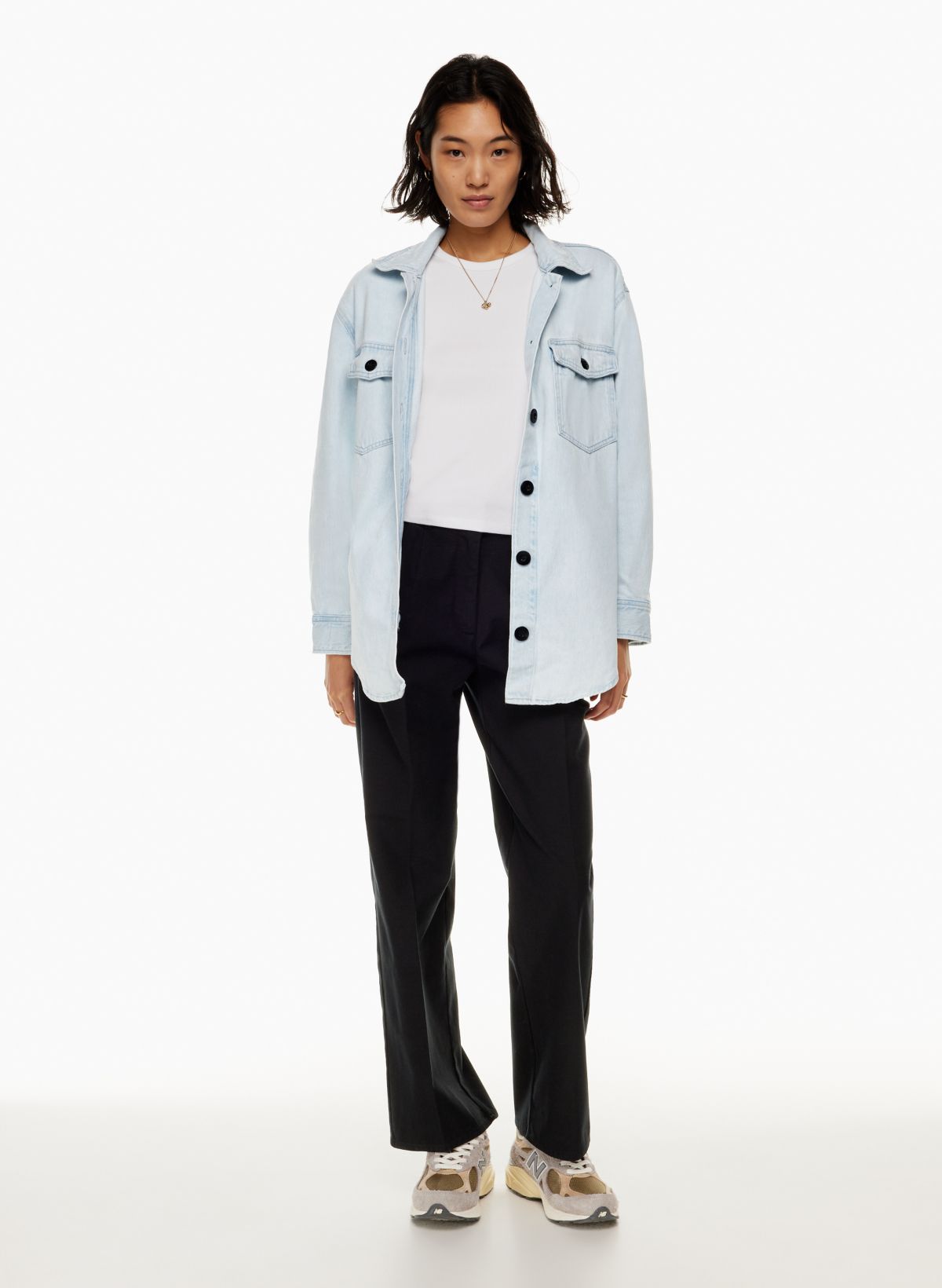 Jean best sale jacket aritzia