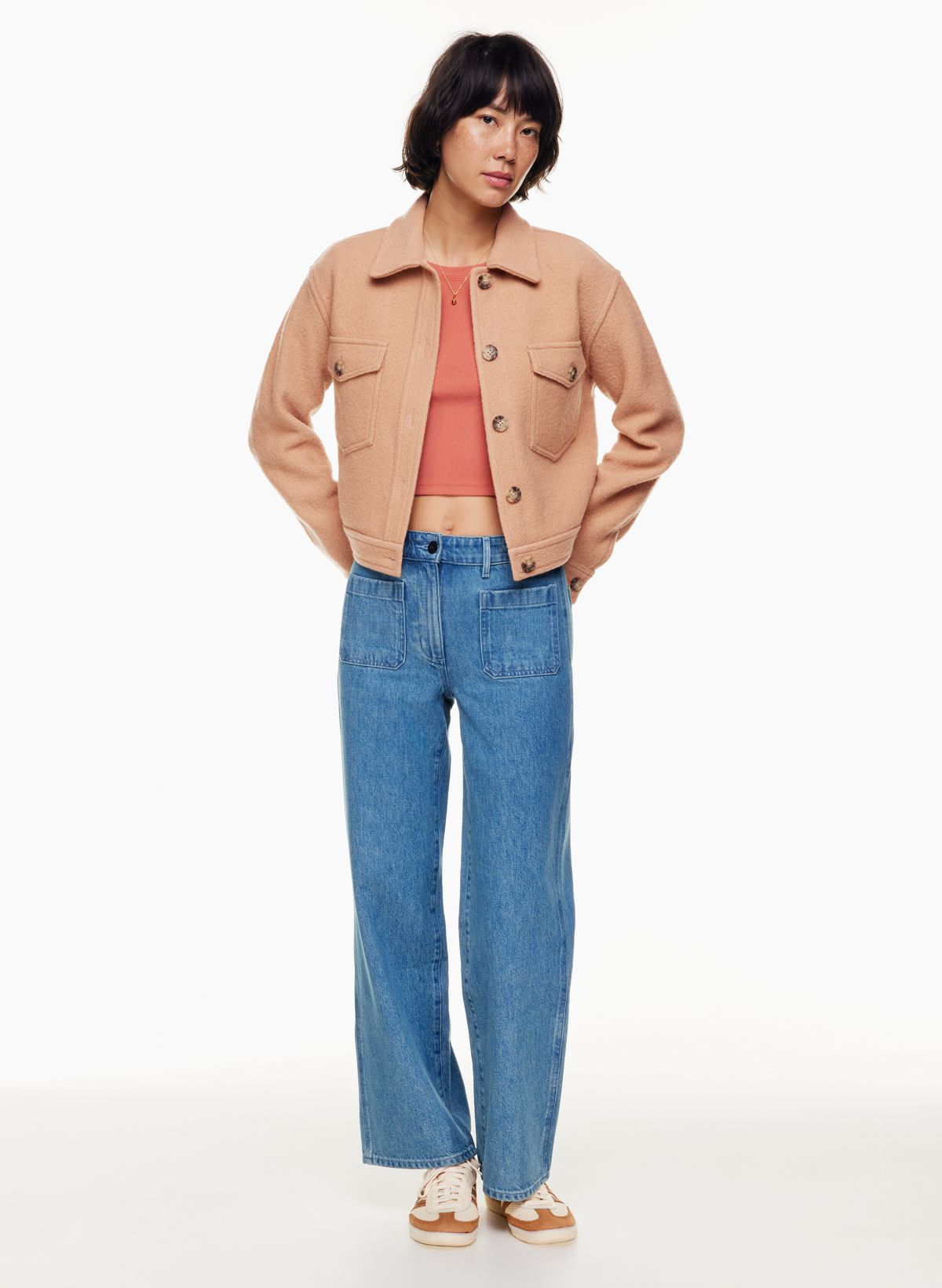 Wilfred Free AUTUMN SHIRT JACKET | Aritzia CA