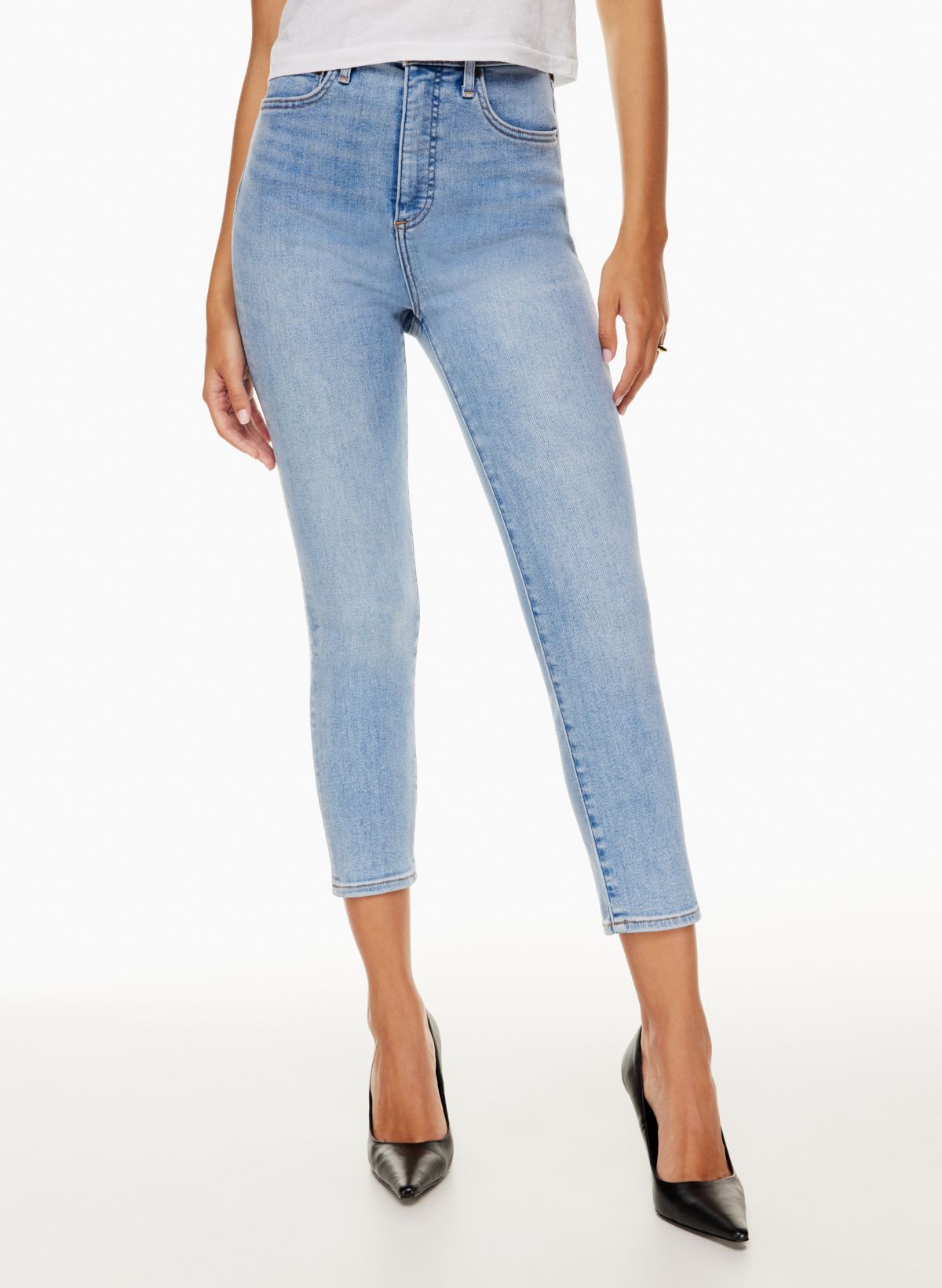 Lola Jeans BAKER-IA High Rise Crossover Jeans - Reitmans