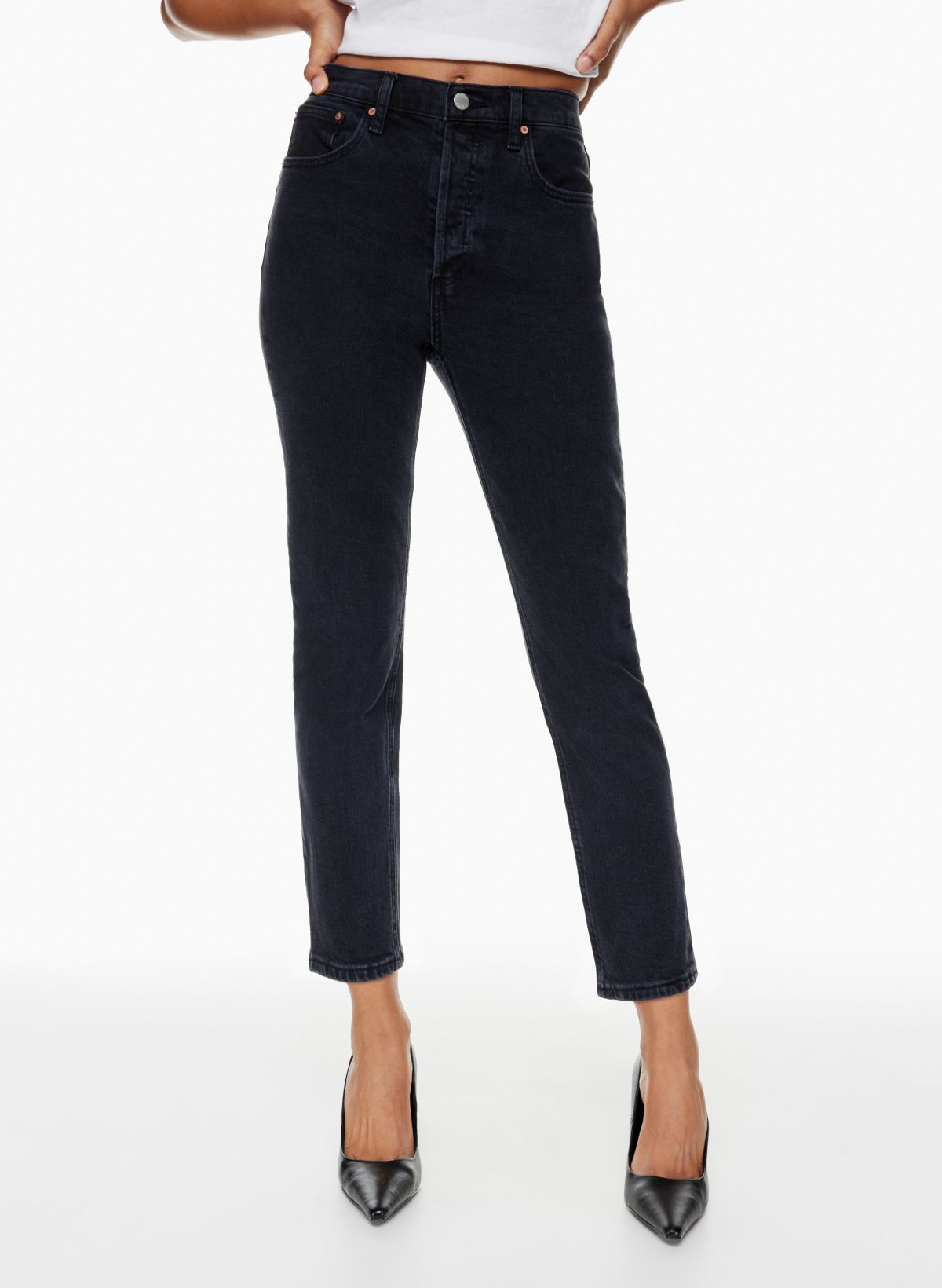 Denim Forum THE YOKO HIGH RISE SLIM