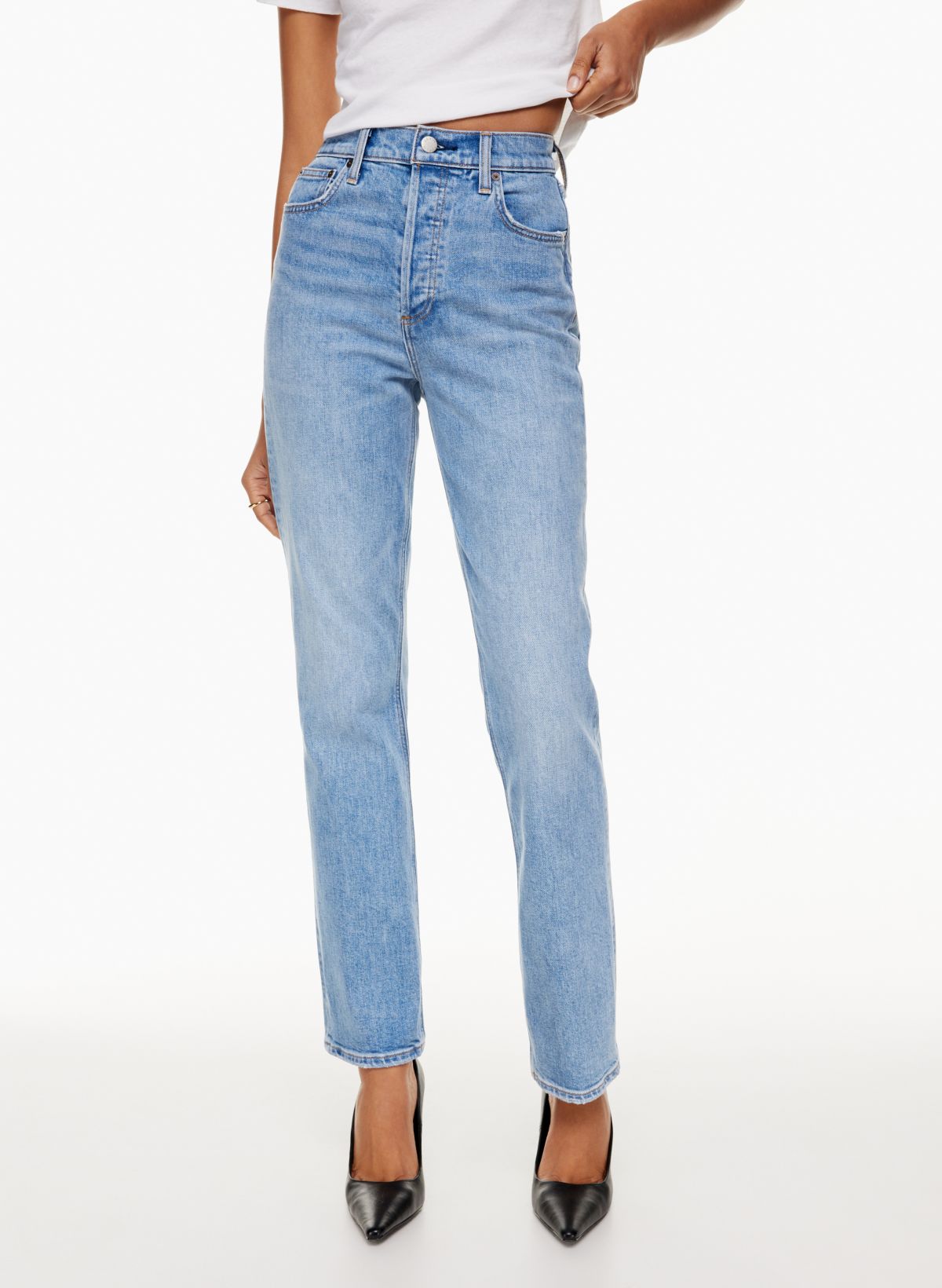 Denim Forum THE ARLO HI-RISE STRAIGHT CORDUROY PANT