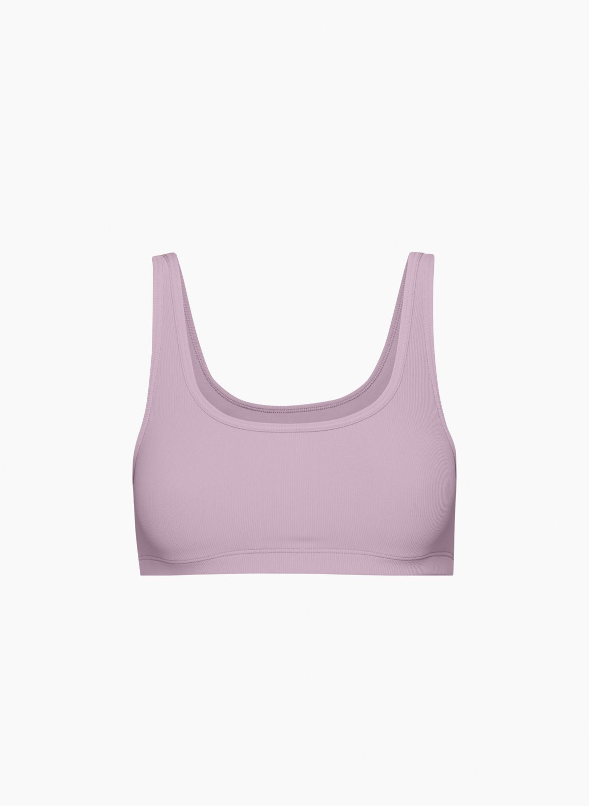 Sloggi Womens Go Ribbed Crop Top - Purple - Size Medium