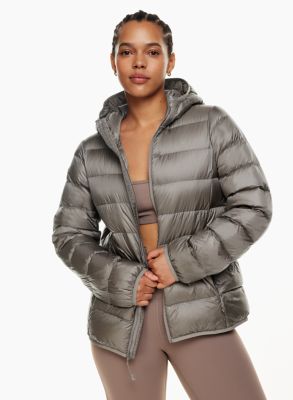 aritzia pink puffer jacket