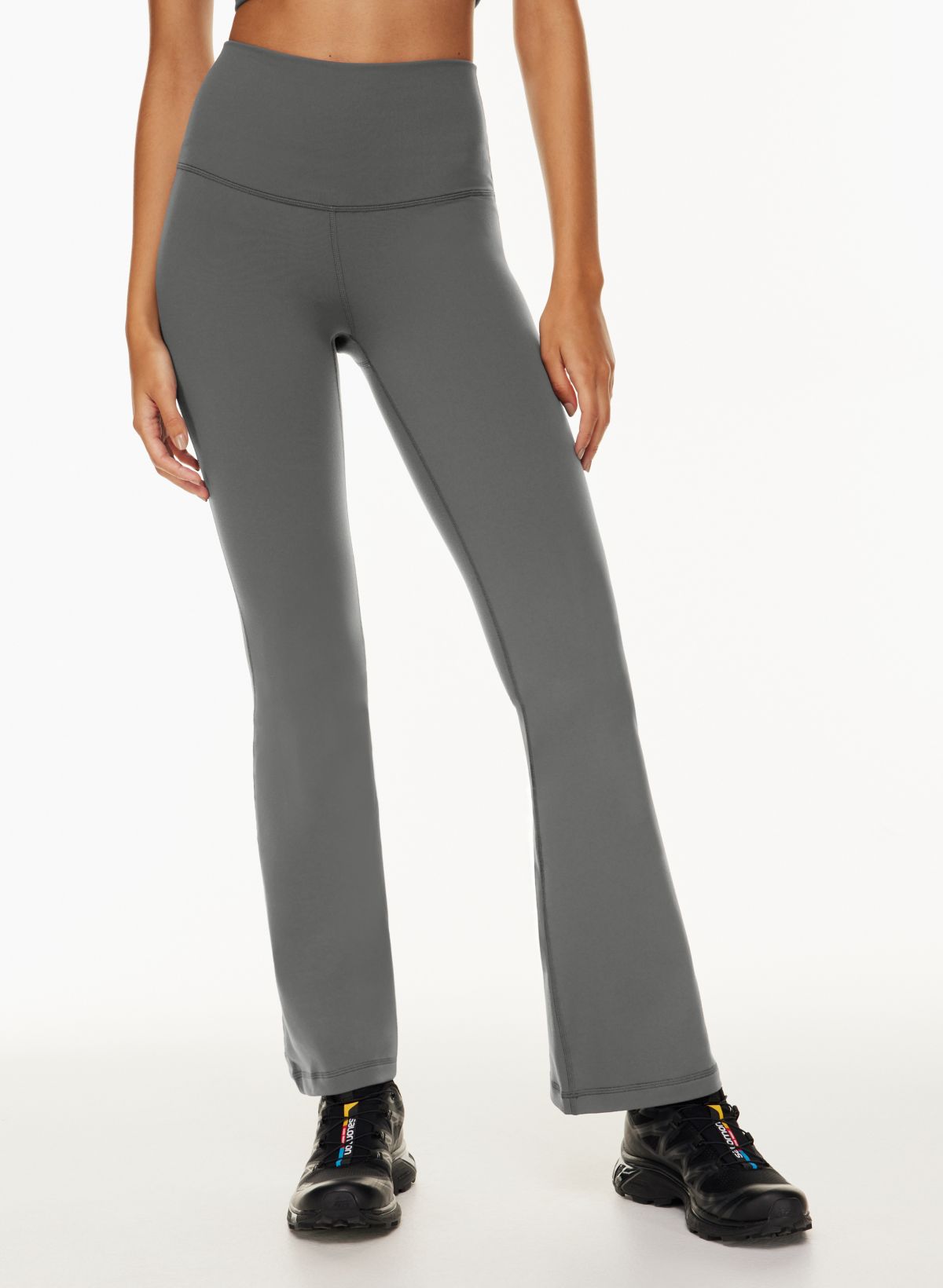 Aritzia Tna Chill Cheeky Flare Hi-Rise Legging / black / small - $25