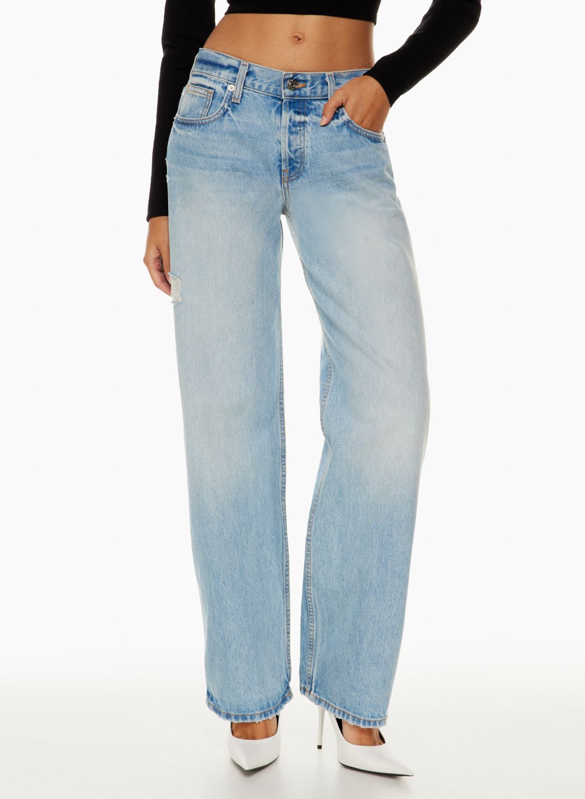 EB Denim LOW RISE BAGGY JEAN | Aritzia US