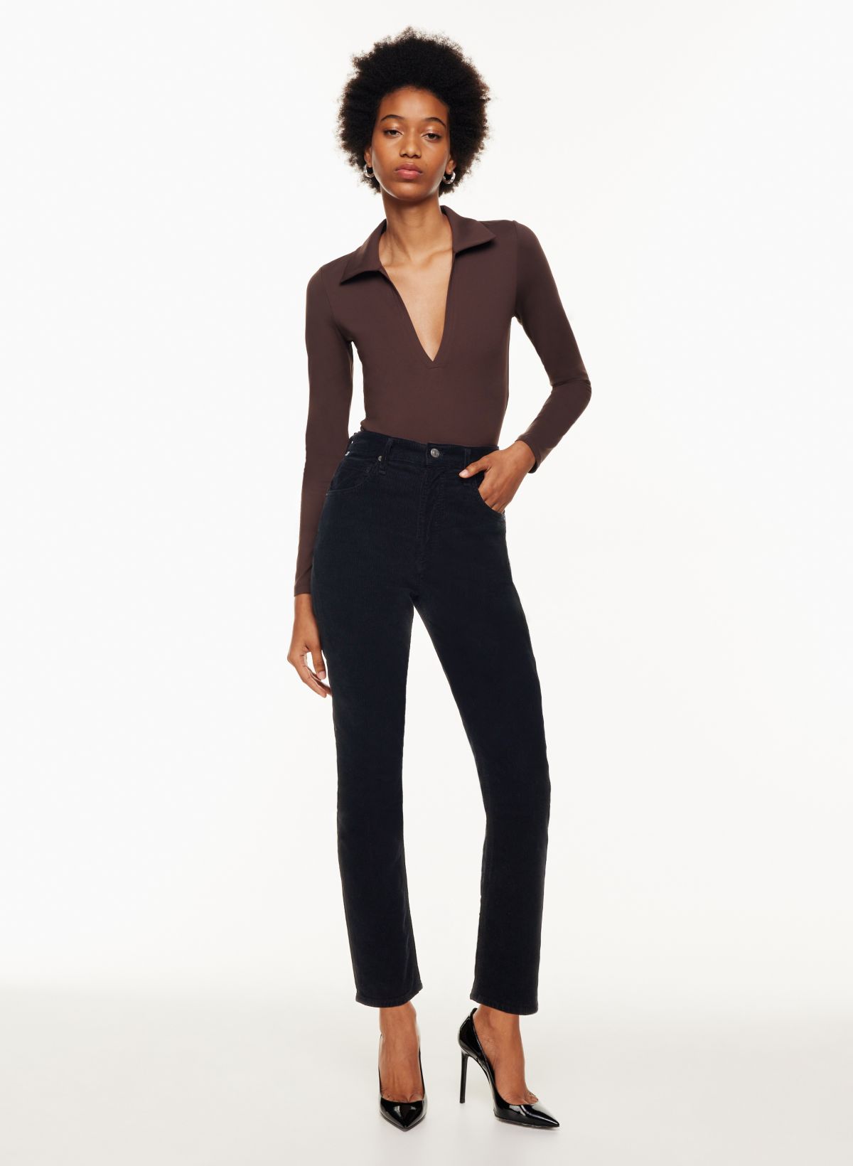 Jolene Black Wide Leg Pants