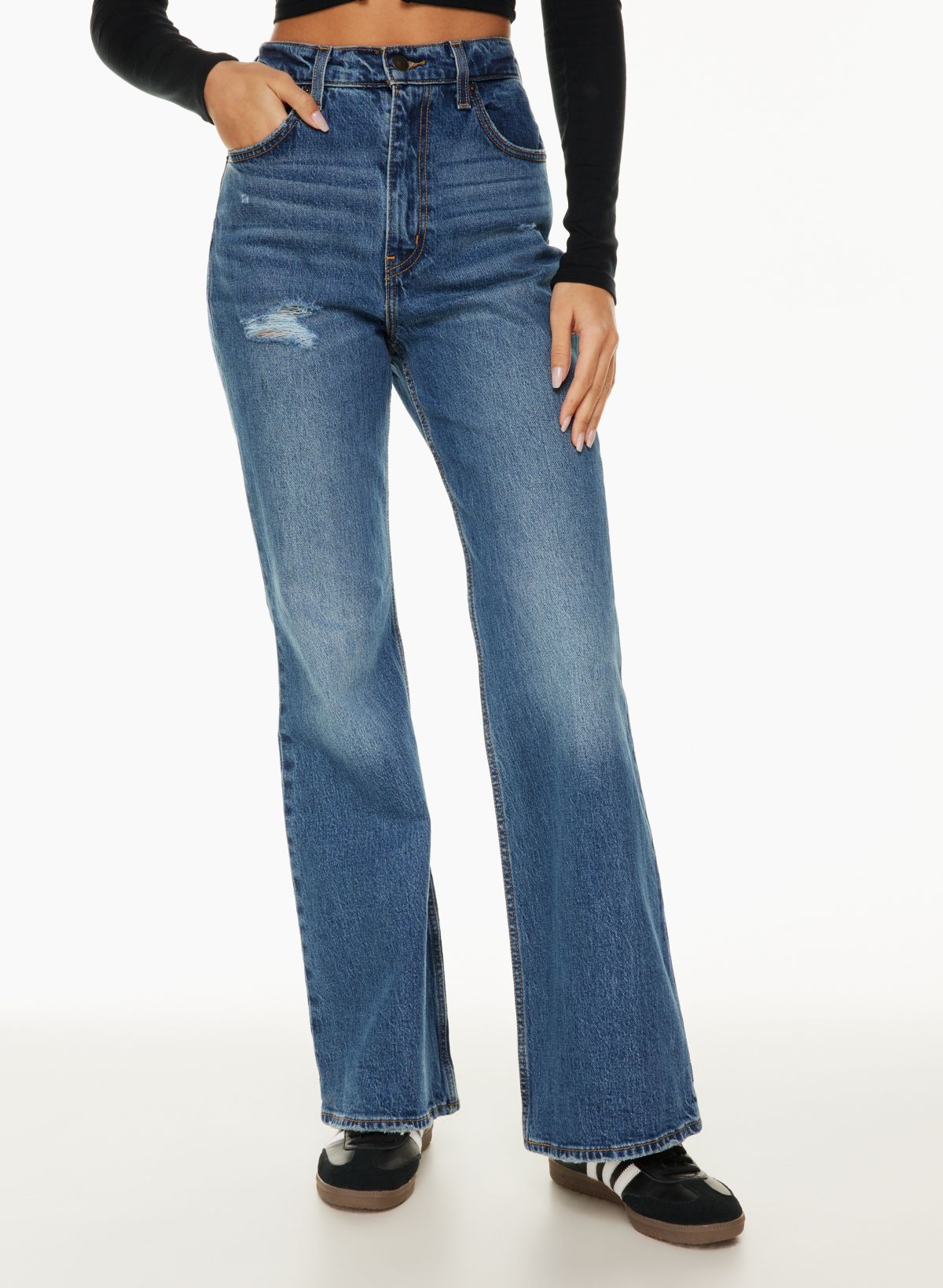 Levi's 70's High Flare Jeans In Indigo