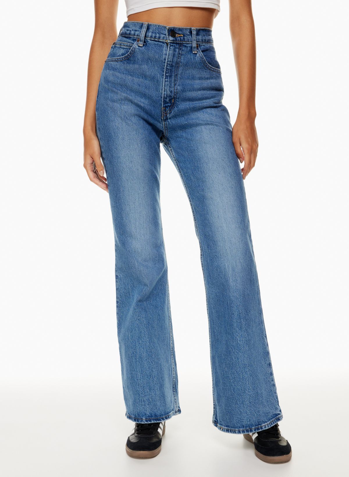 High Rise '70s Flare Jeans  Flare jeans, Best jeans for women, Flares