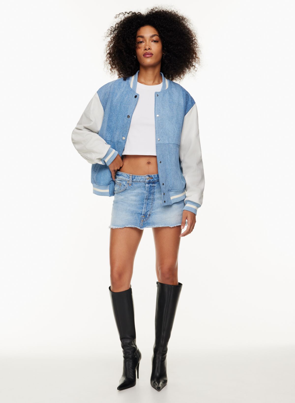 EB Denim MICRO DENIM SKIRT