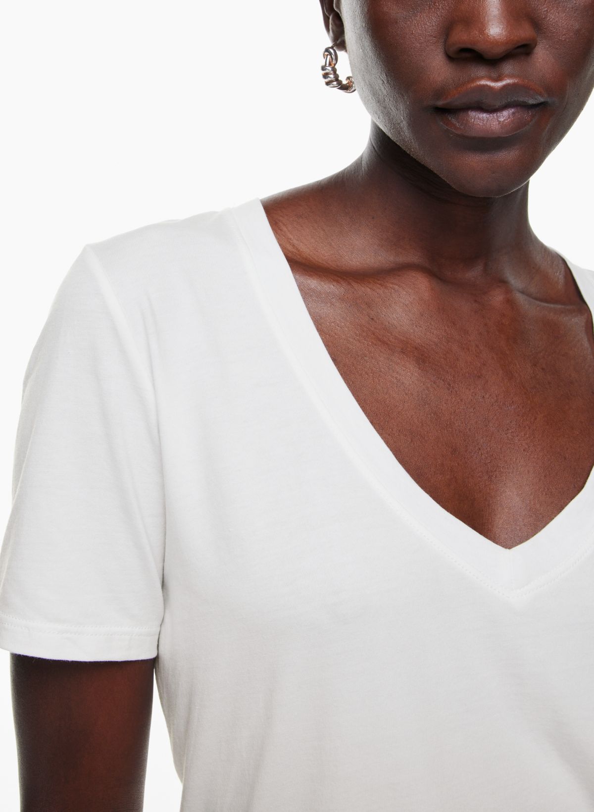 Marie, The V-neck  Who Shirt Company