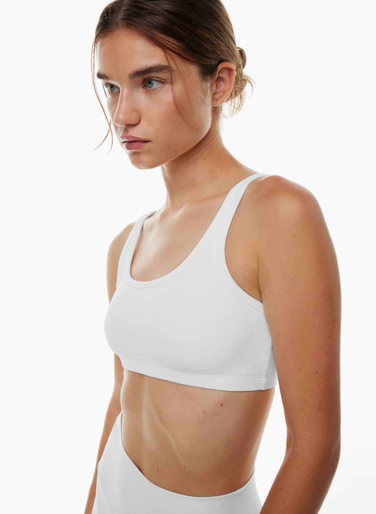 Technical Ribbed Knit Sports Bra - Women - Ready-to-Wear