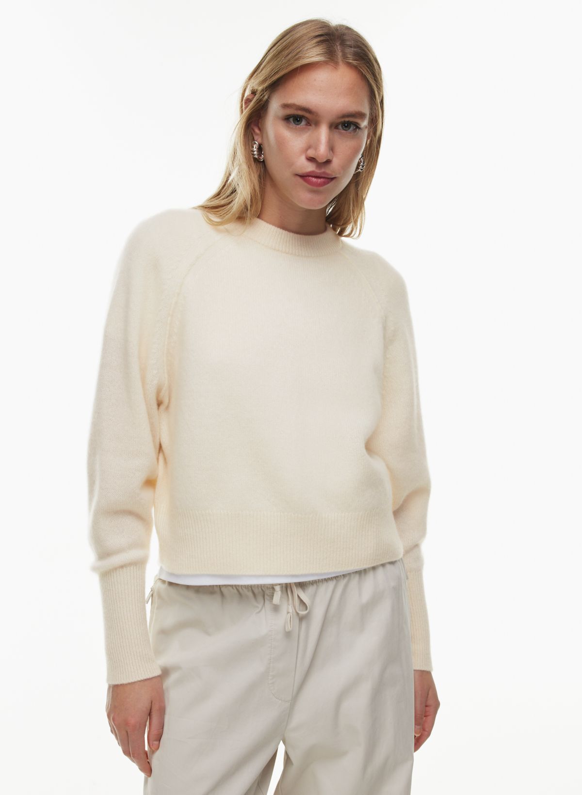 The Group by Babaton LUXE CASHMERE CREW SWEATER