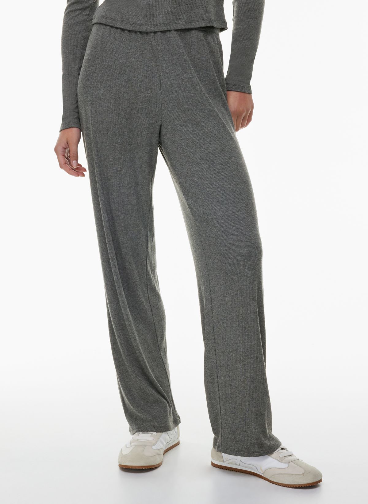 Lounging Around Rib Pant in Blue Topaz