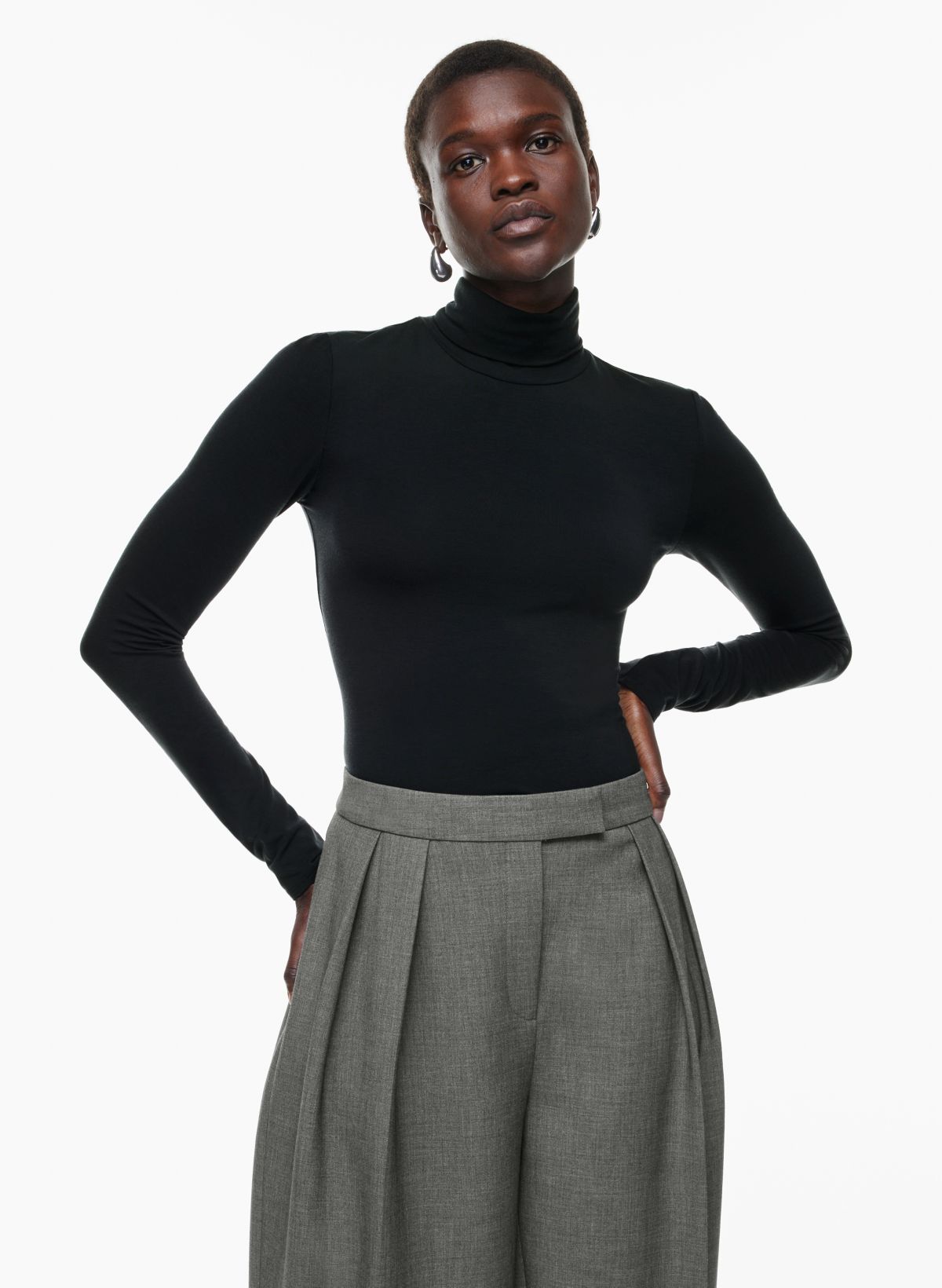 My Hunt for the Perfect Black Turtleneck Ended When I Discovered