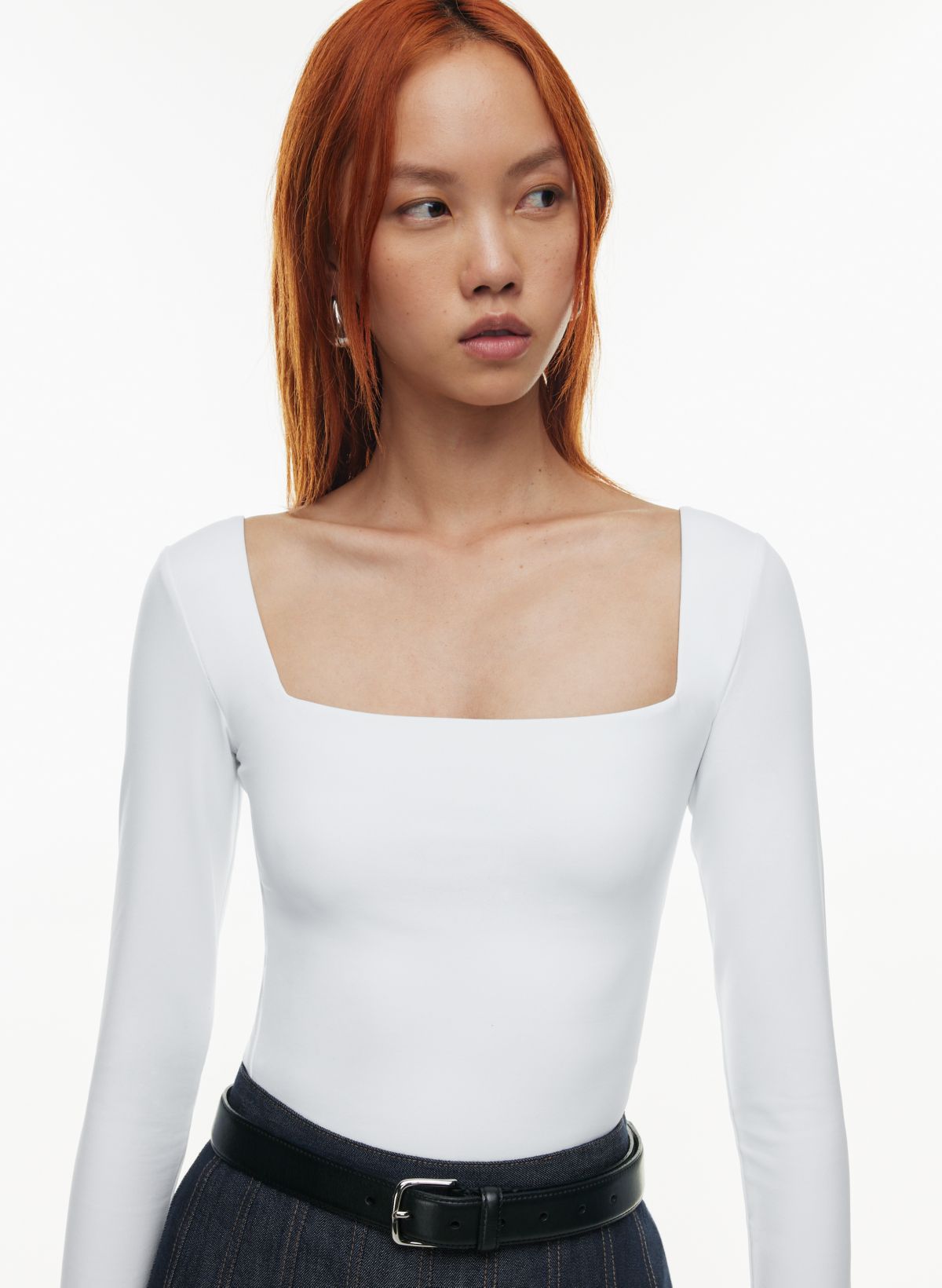 Aritzia babaton contour bodysuit square neck tank - Tops & blouses