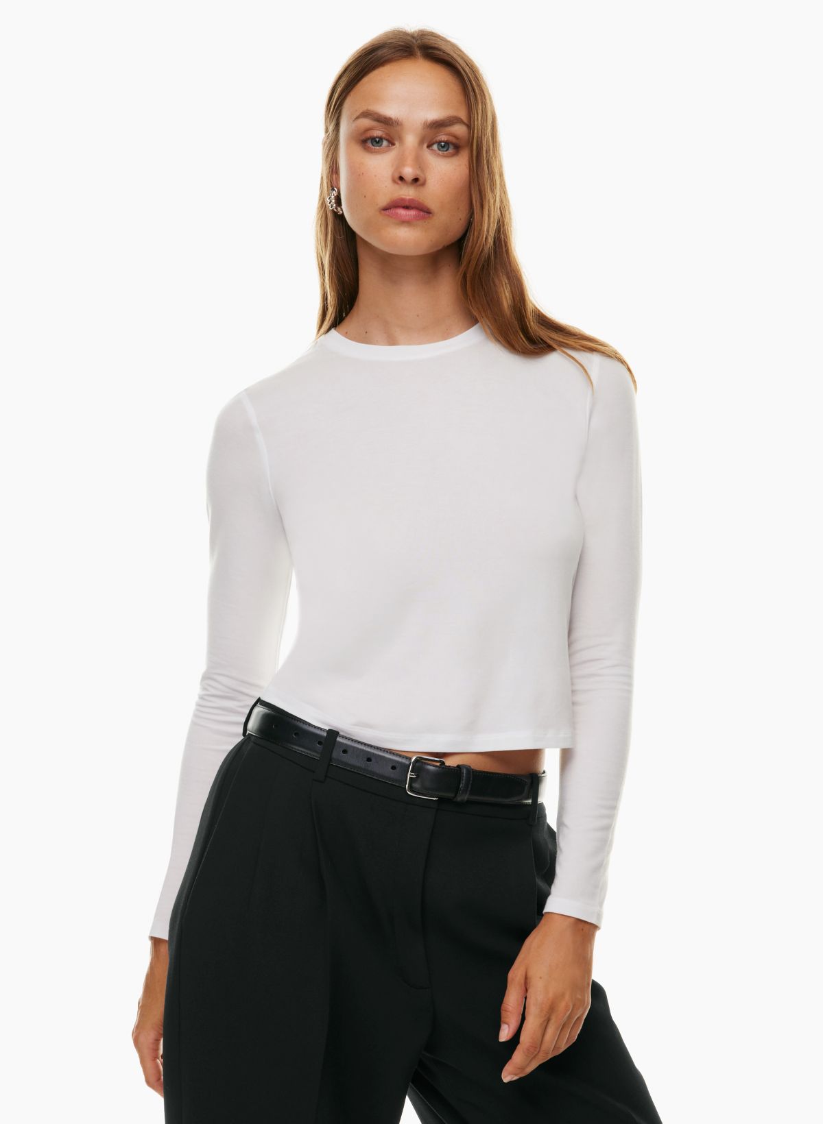 Please help me pick! Babaton Sculpt Knit Longsleeve vs. Babaton Contour  Longsleeve Bodysuit : r/Aritzia