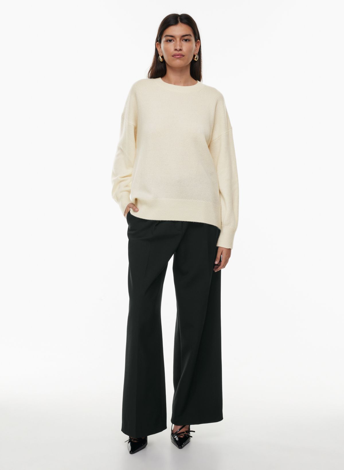 Babaton LUXE CASHMERE TOBA SWEATER