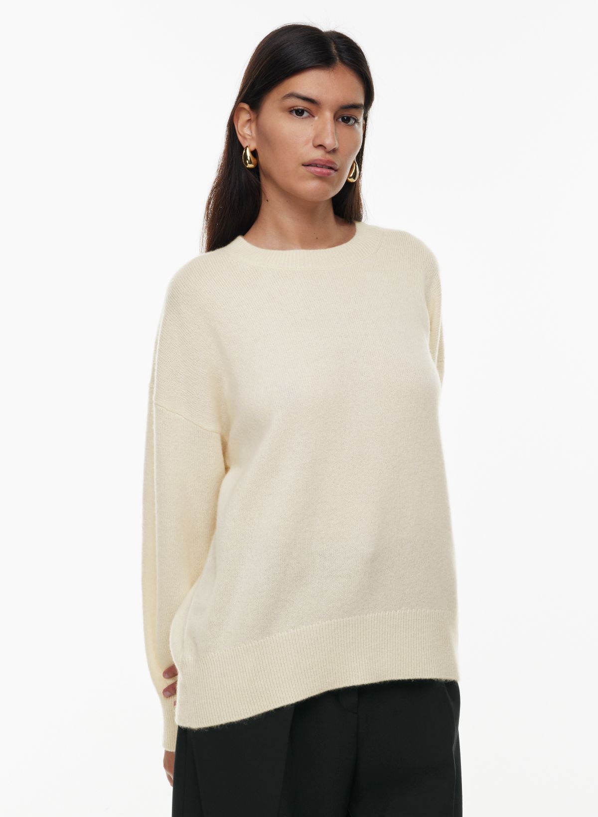 Nelle Cashmere Box Tunic Sweater