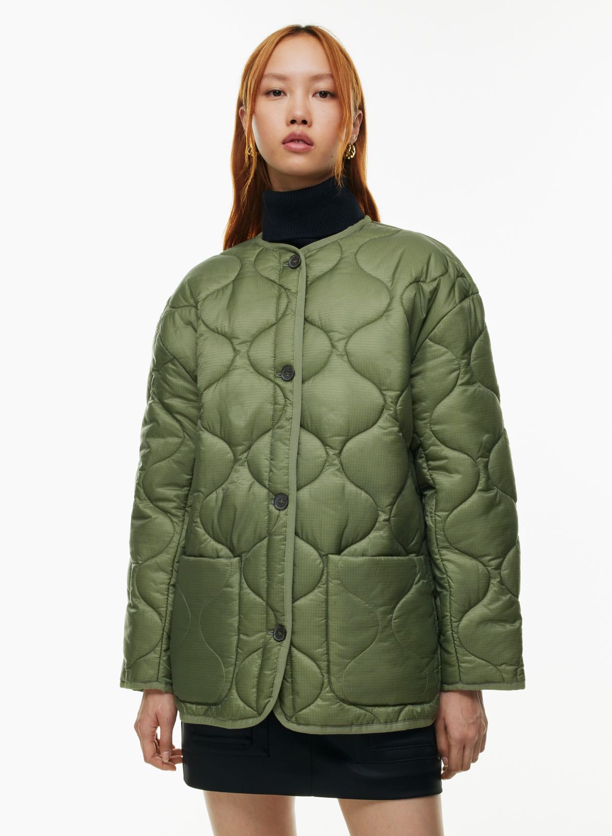 Babaton EVERGREEN QUILTED JACKET | Aritzia US