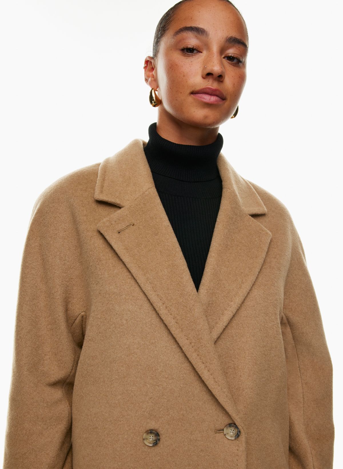 Aritzia on sale coats wool