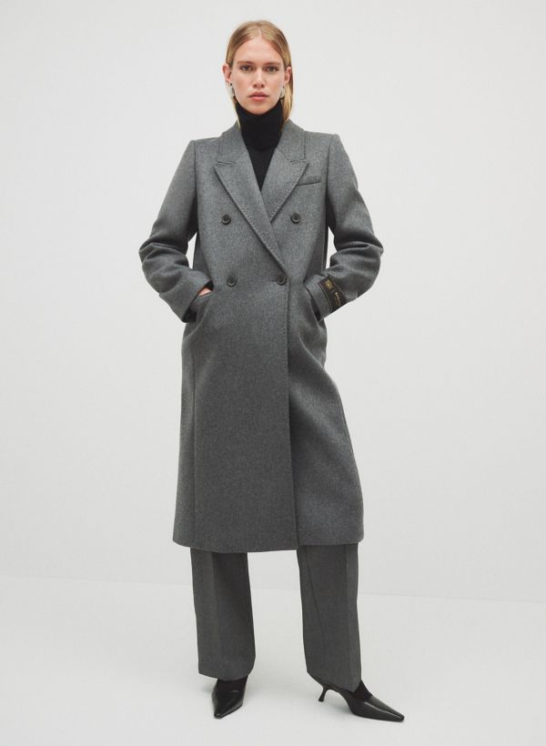 Aritzia grey hotsell wool coat