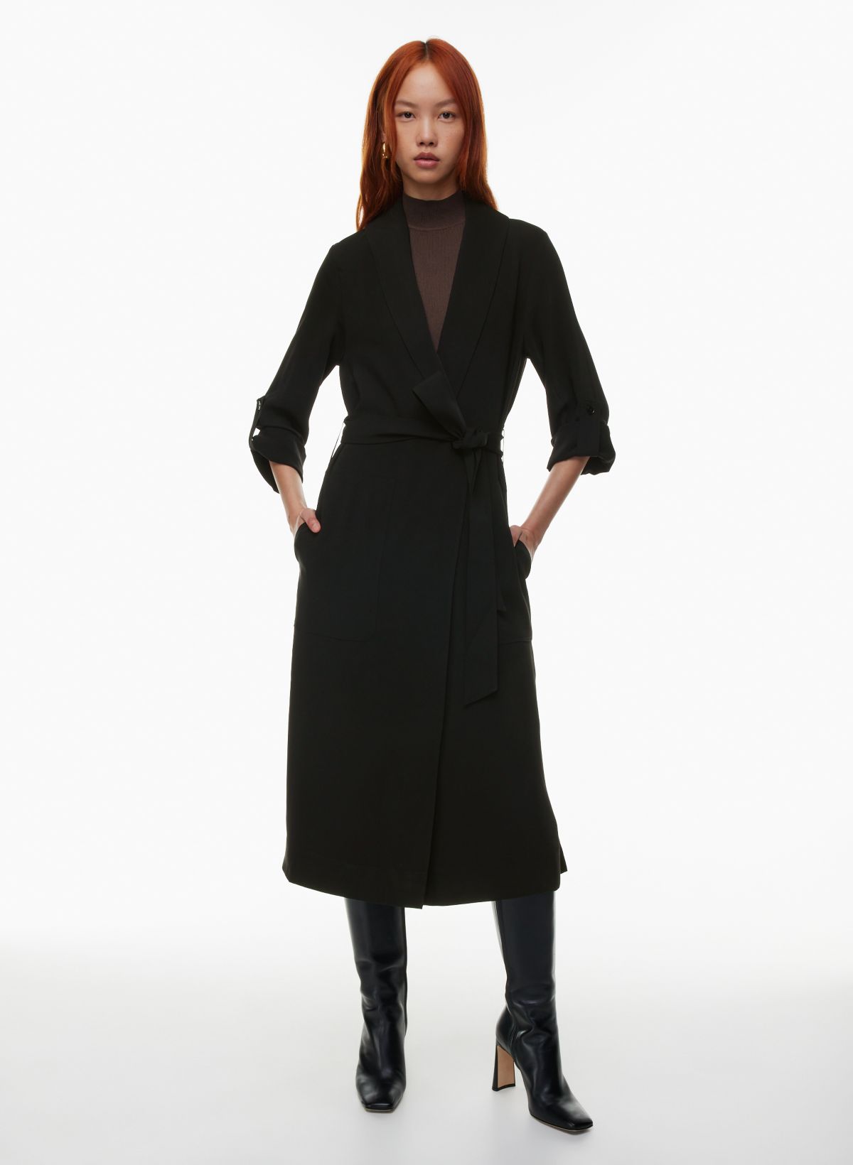 Black robe outlet coat