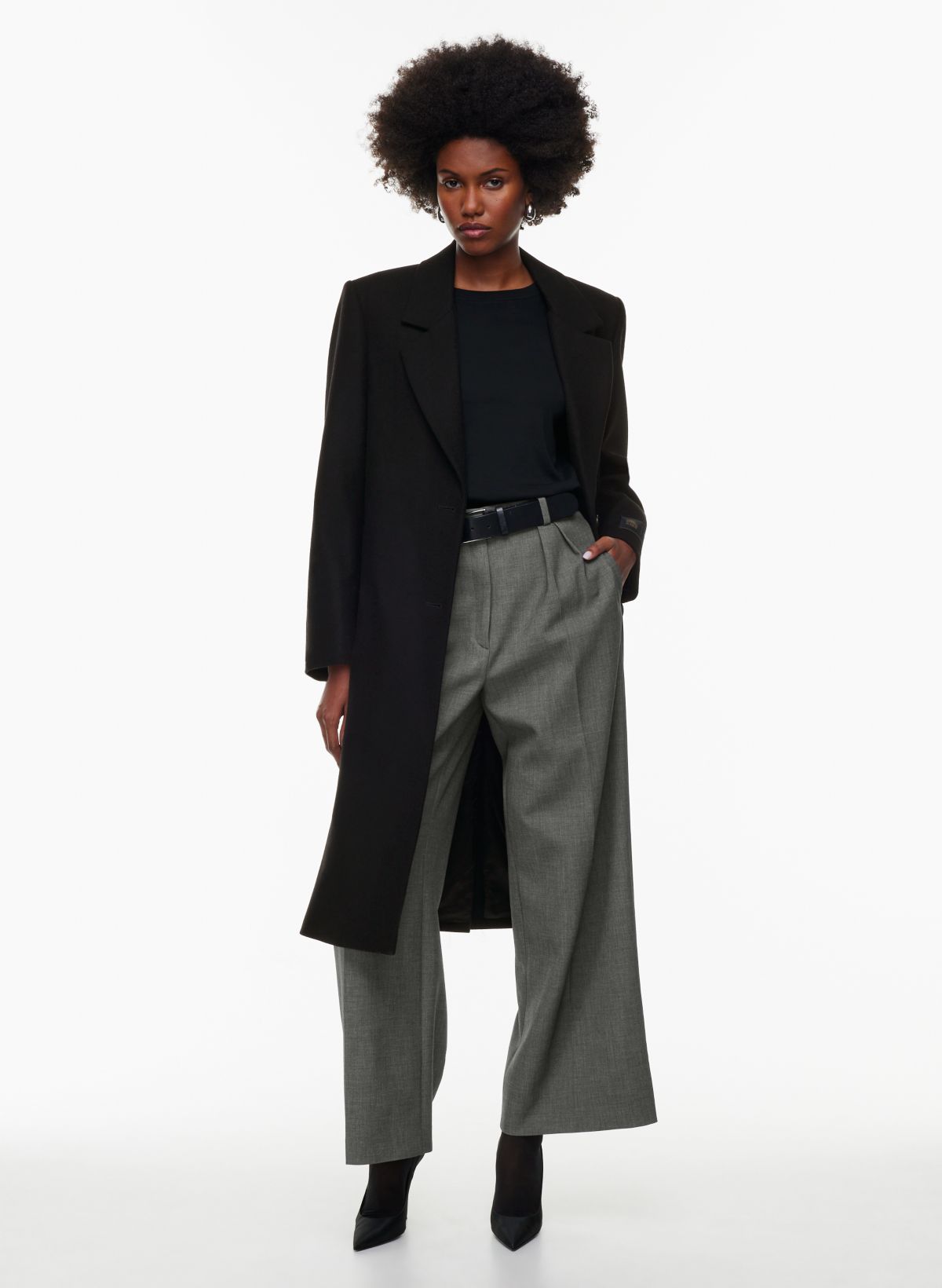 Aritzia wool outlet coat