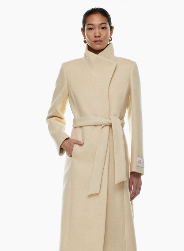 Plus size cashmere on sale coats