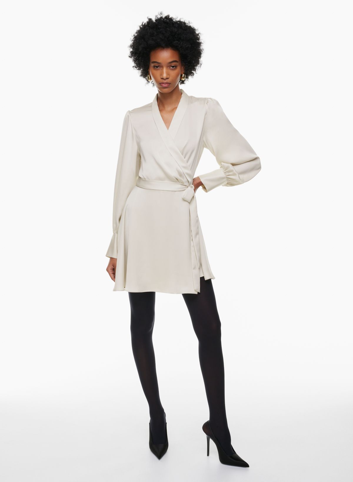 Aritzia babaton wrap clearance dress