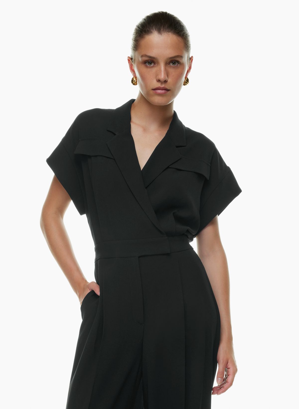 Aritzia, Pants & Jumpsuits, Aritzia Black Jumpsuit 0