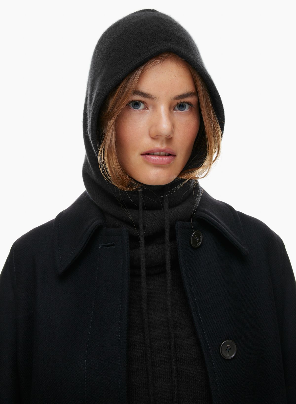 Babaton LUXE CASHMERE SOLITUDE HOOD Aritzia US