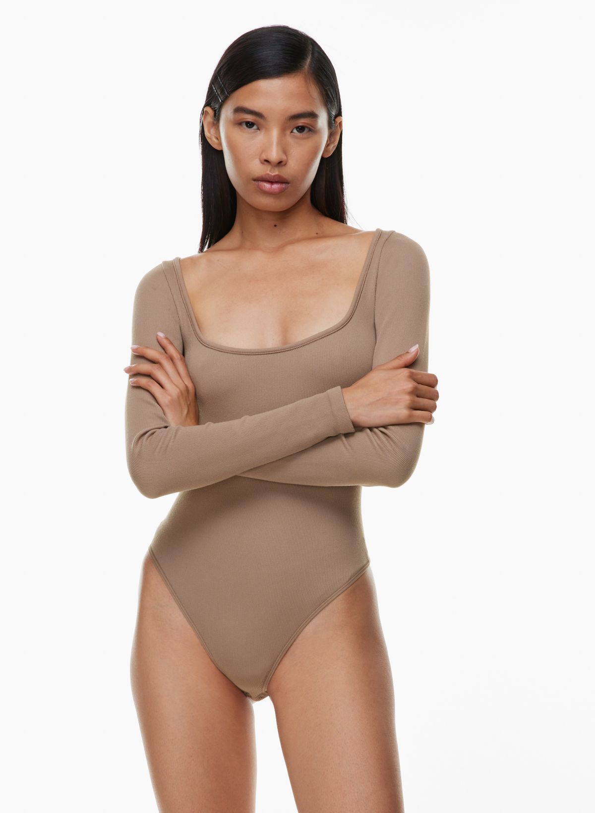 CONTOUR SQUARENECK LONGSLEEVE BODYSUIT  Bodysuit, Square neck bodysuit,  Long sleeve