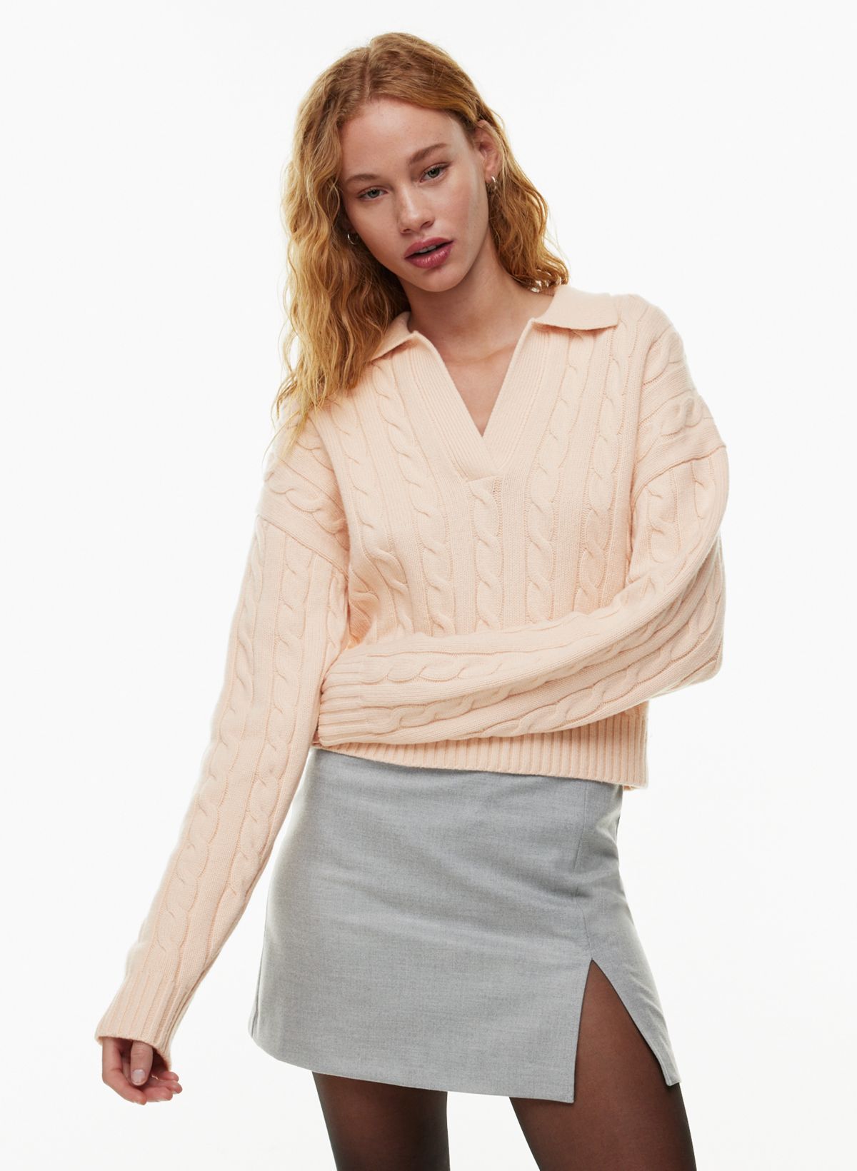 Collegiate Ultra-fine Merino Wool Skirt