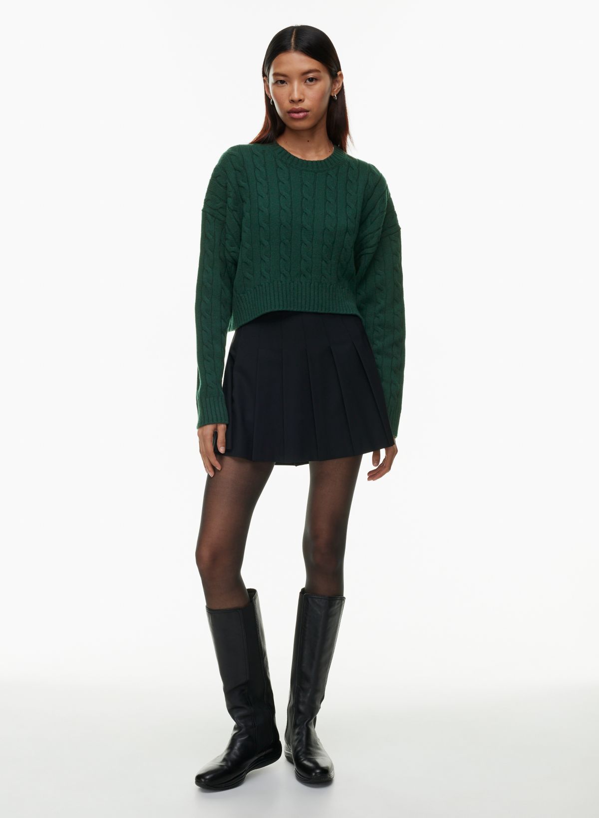 Aritzia Sunday Best Sienna Sweater Seagrass Green