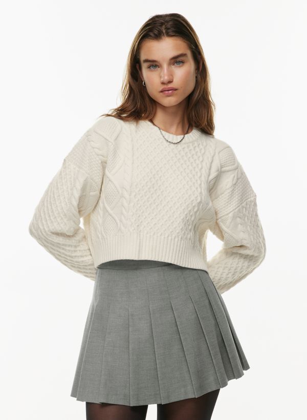 Grey Crop Sweaters u0026 Hoodies for Women | Aritzia CA