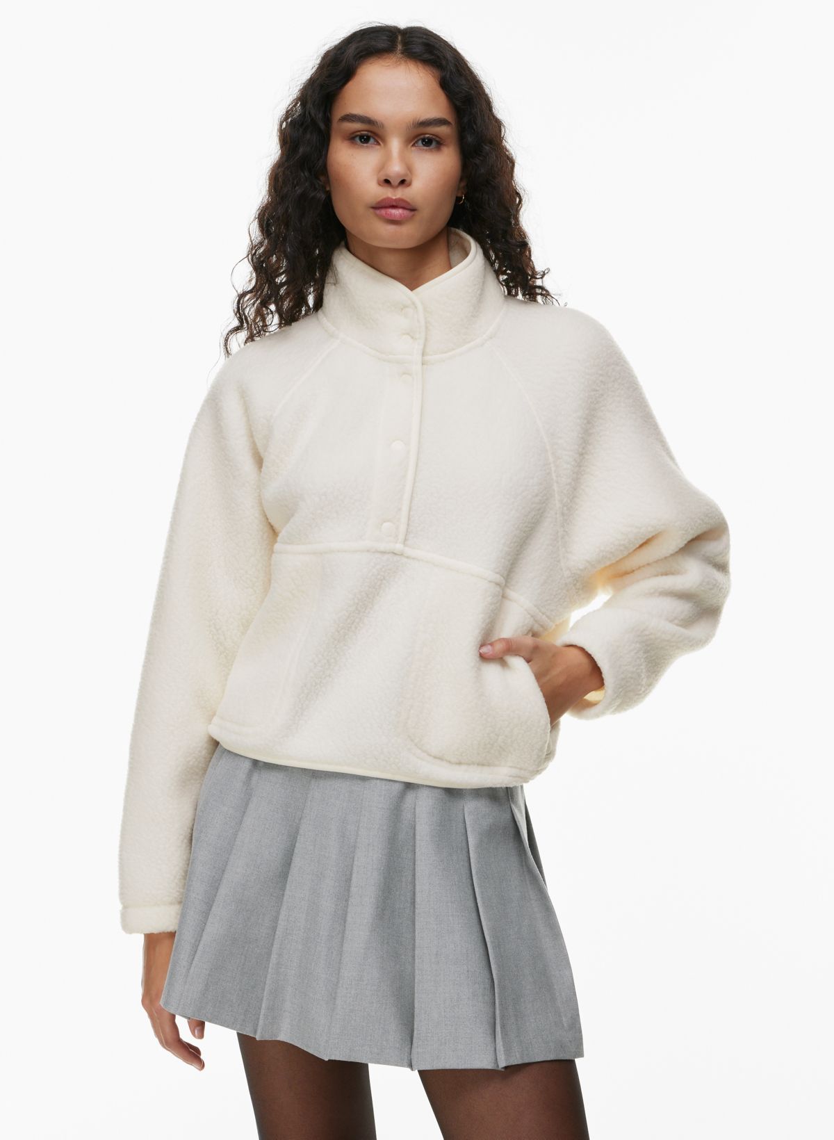 Aritzia mock best sale neck sweatshirt