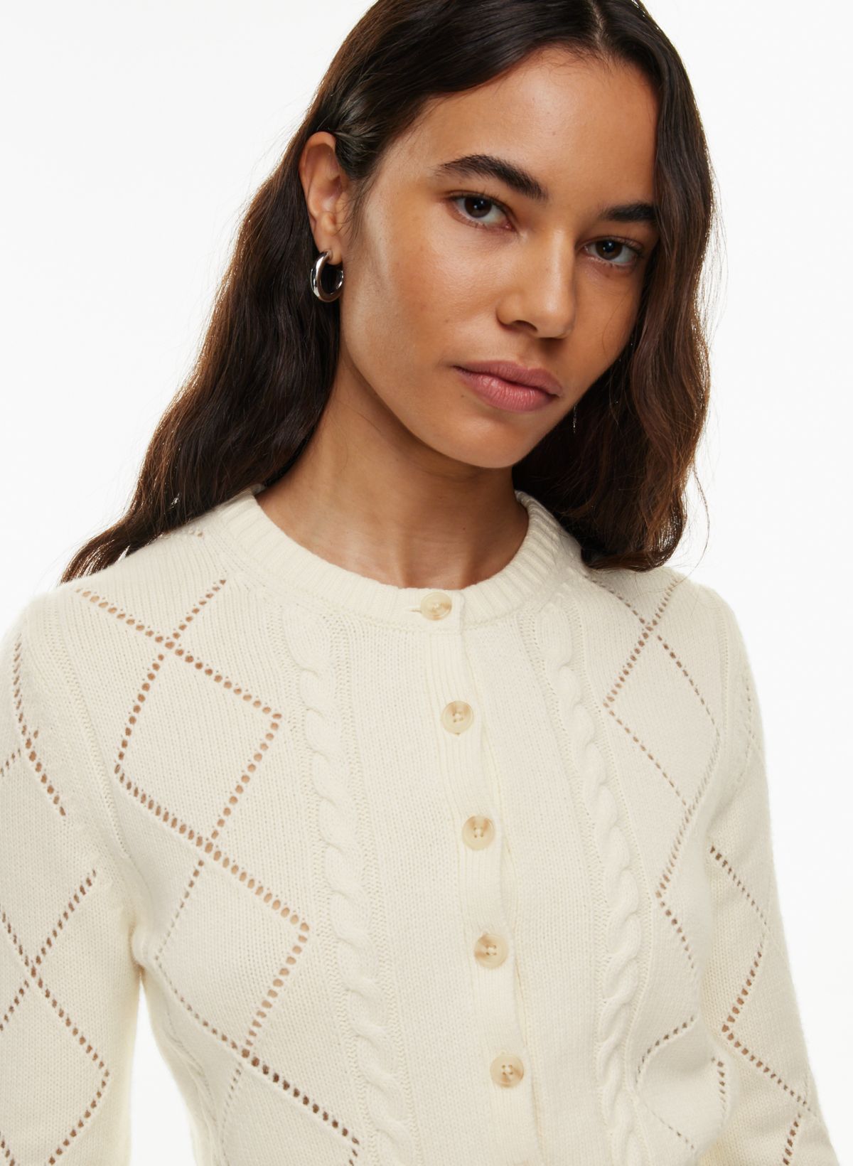 Aritzia white cheap cardigan