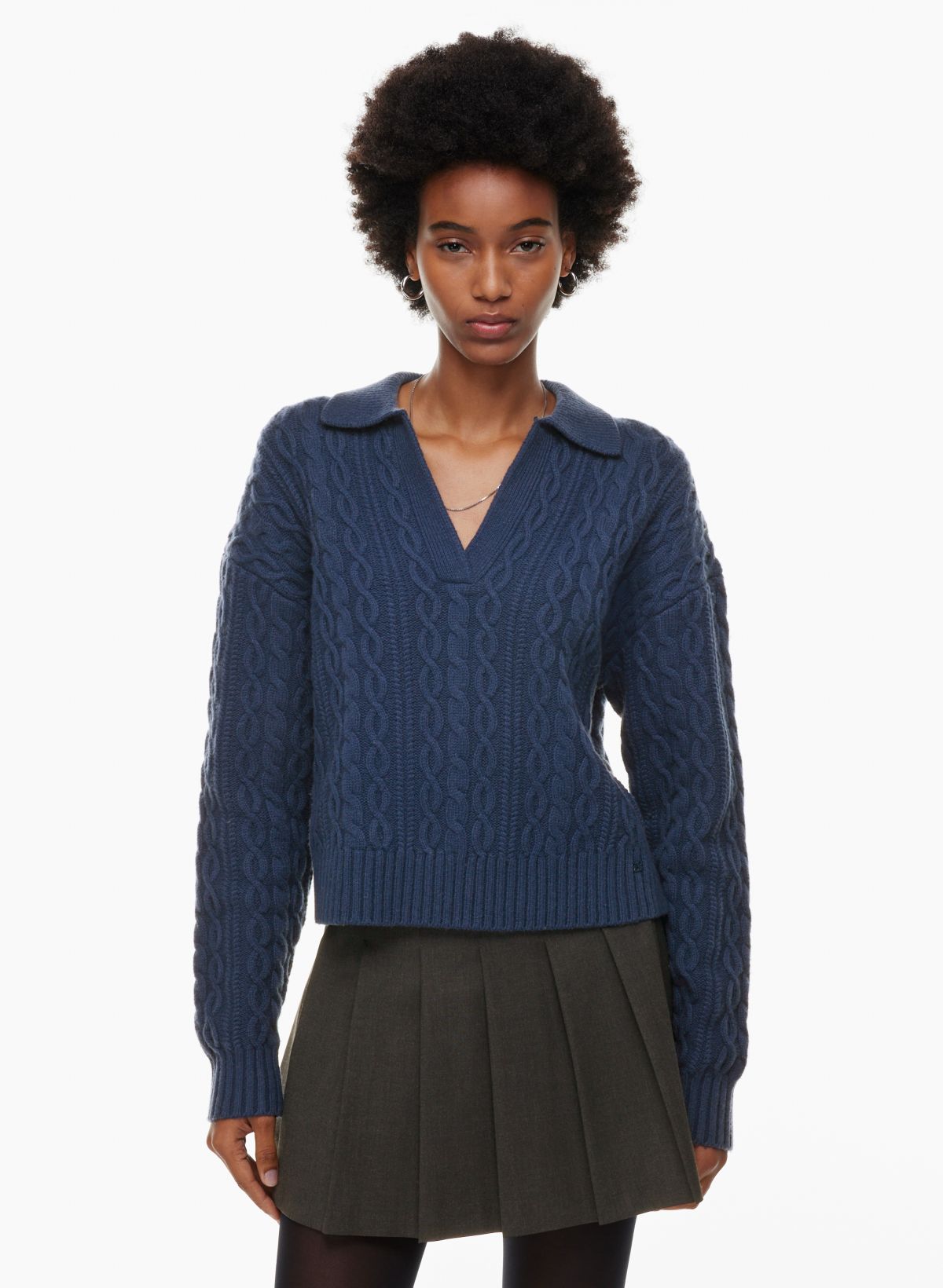 Aritzia 2025 blue sweater