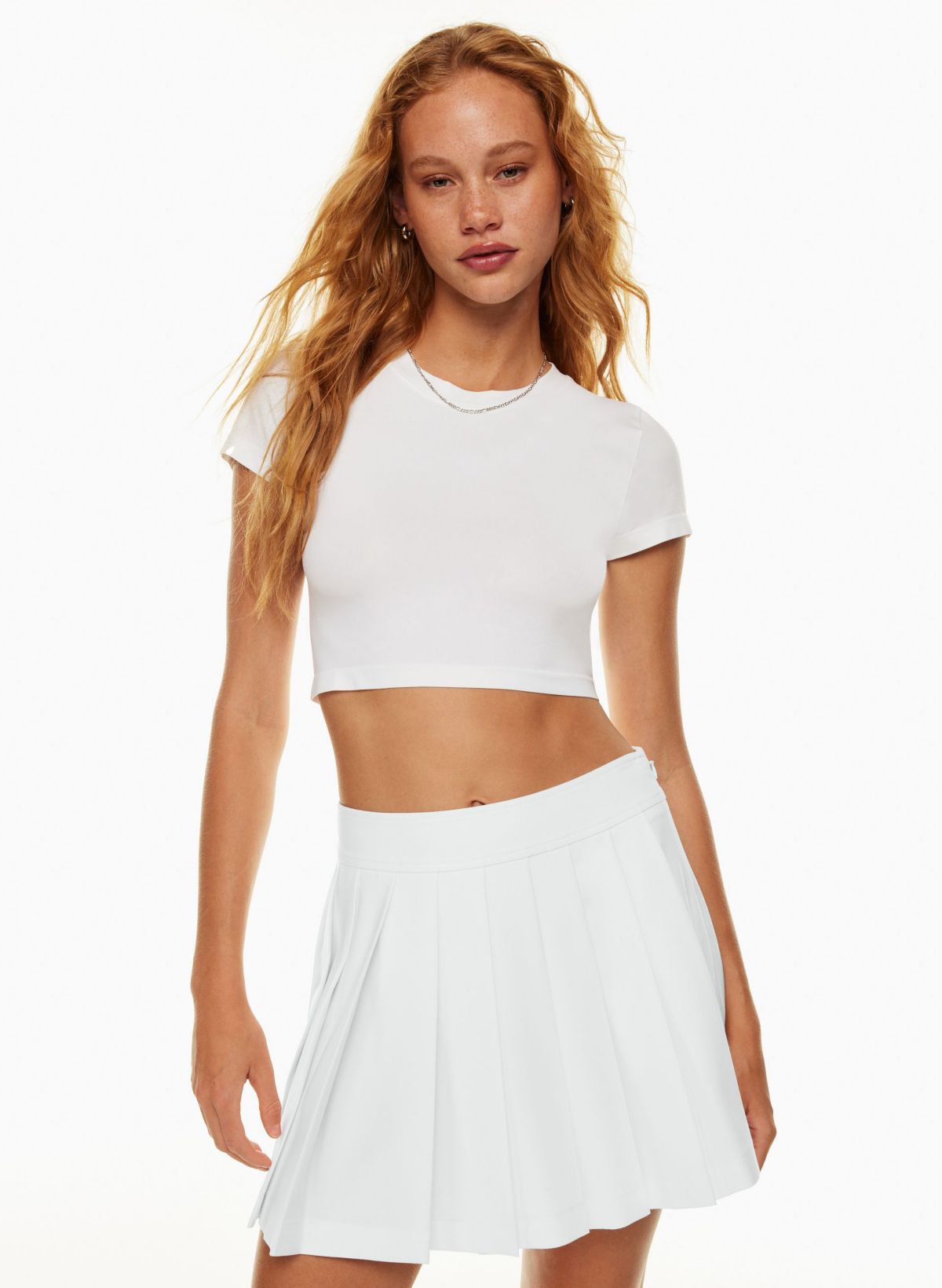 Pleated skirt outlet aritzia