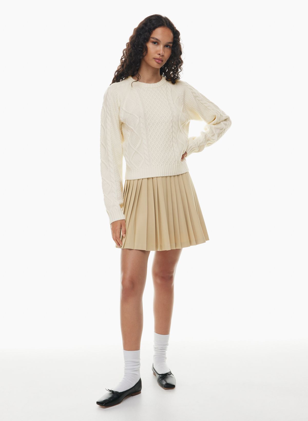 Sunday Best EPIPHANY PLEATED SKIRT | Aritzia US