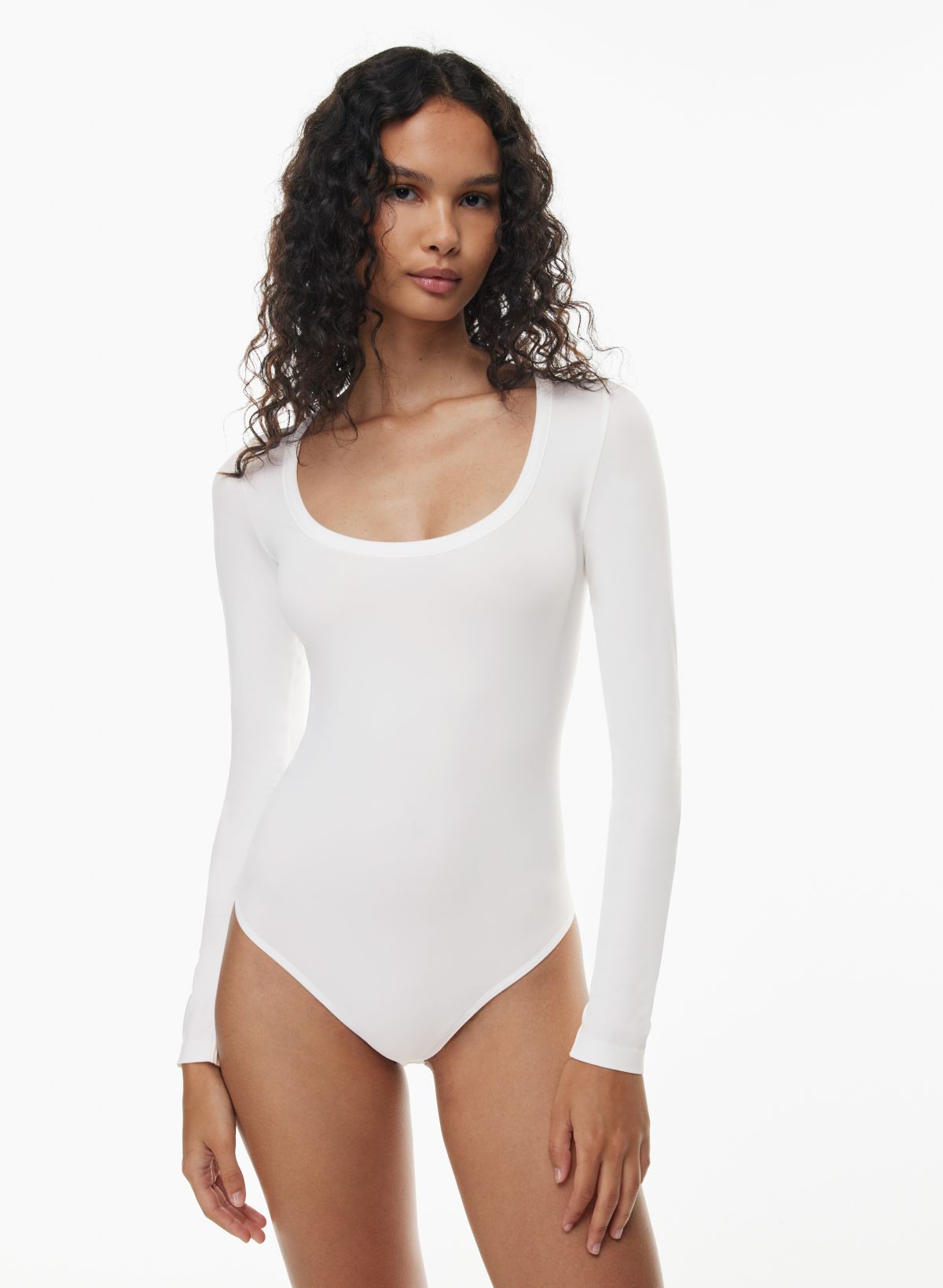 TOB Women's 2 Piece Bodysuits Sexy Seamless Ribbed Long Sleeve