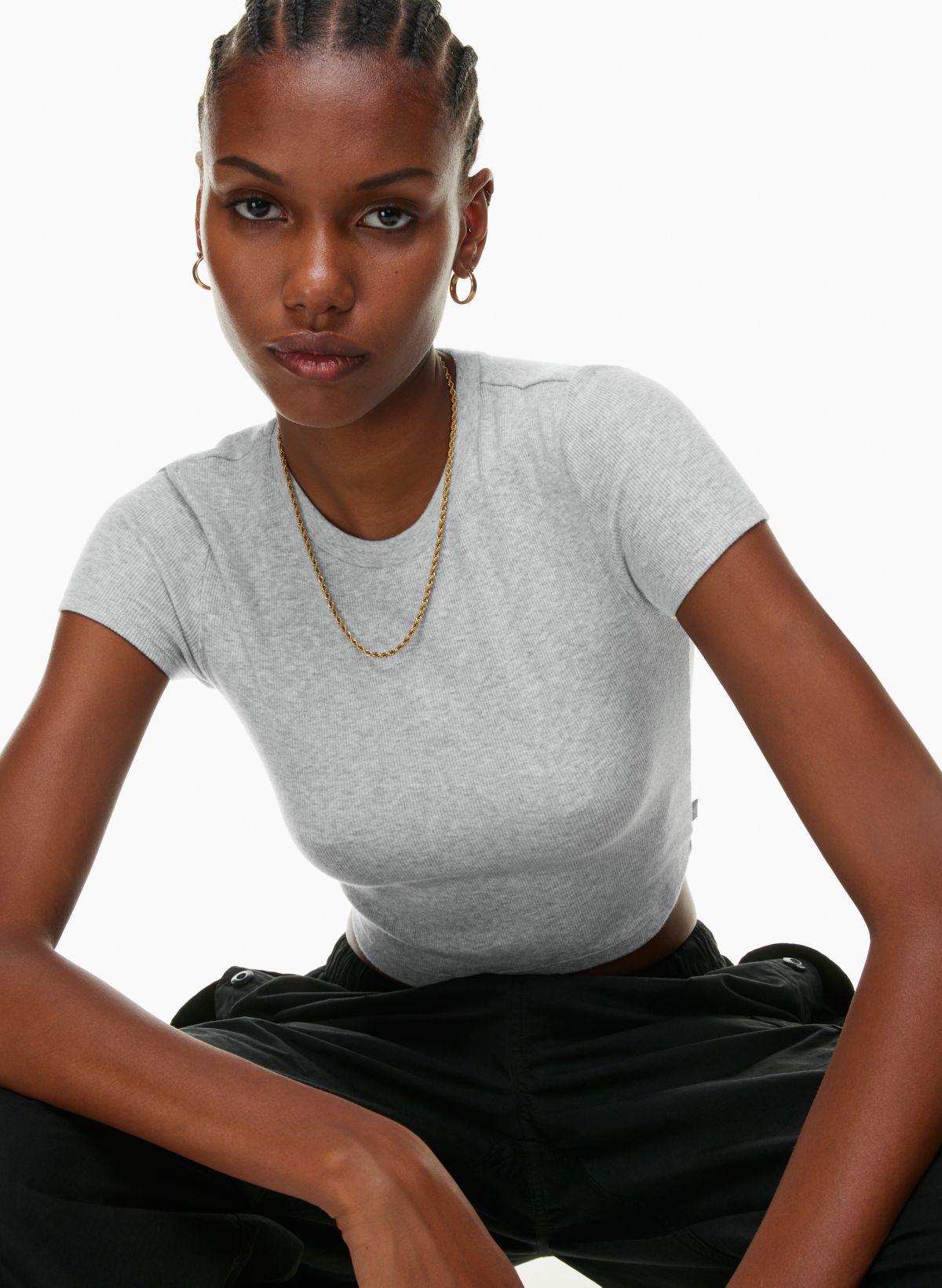 Tna HOMESTRETCH™ CREW WAIST T-SHIRT | Aritzia US