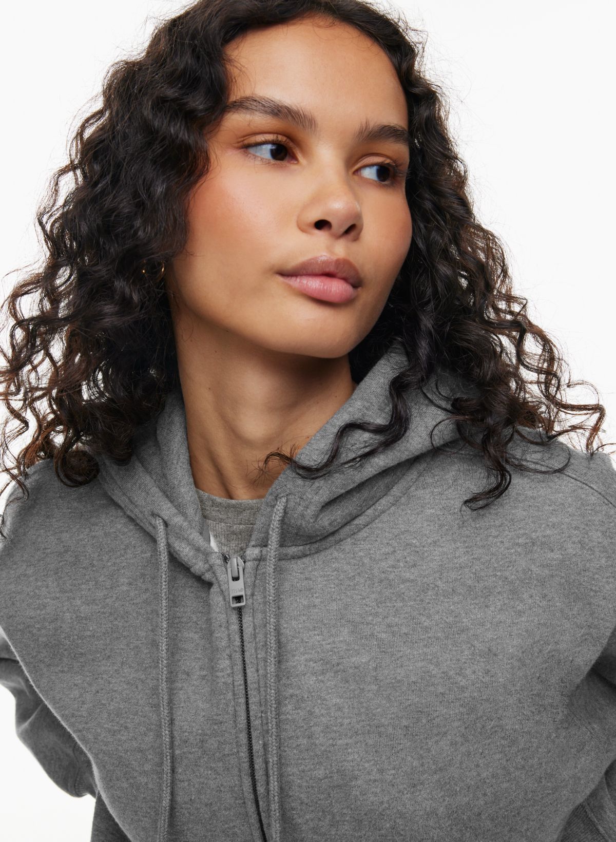 Tna COZY FLEECE BOYFRIEND ZIP HOODIE | Aritzia CA