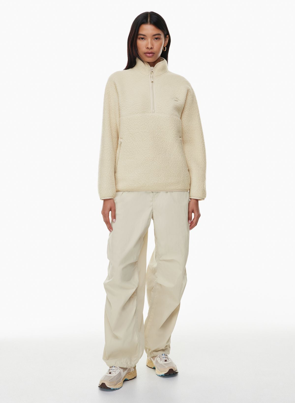 Tna POLARTEC® THERMAL PRO® 1/2 ZIP HIP SWEATER | Aritzia CA