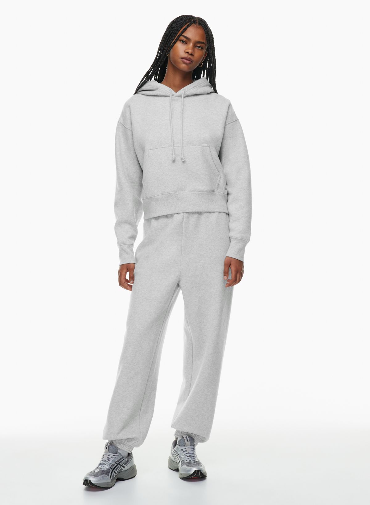 Tna COZY FLEECE BOYFRIEND BOXY HOODIE | Aritzia CA