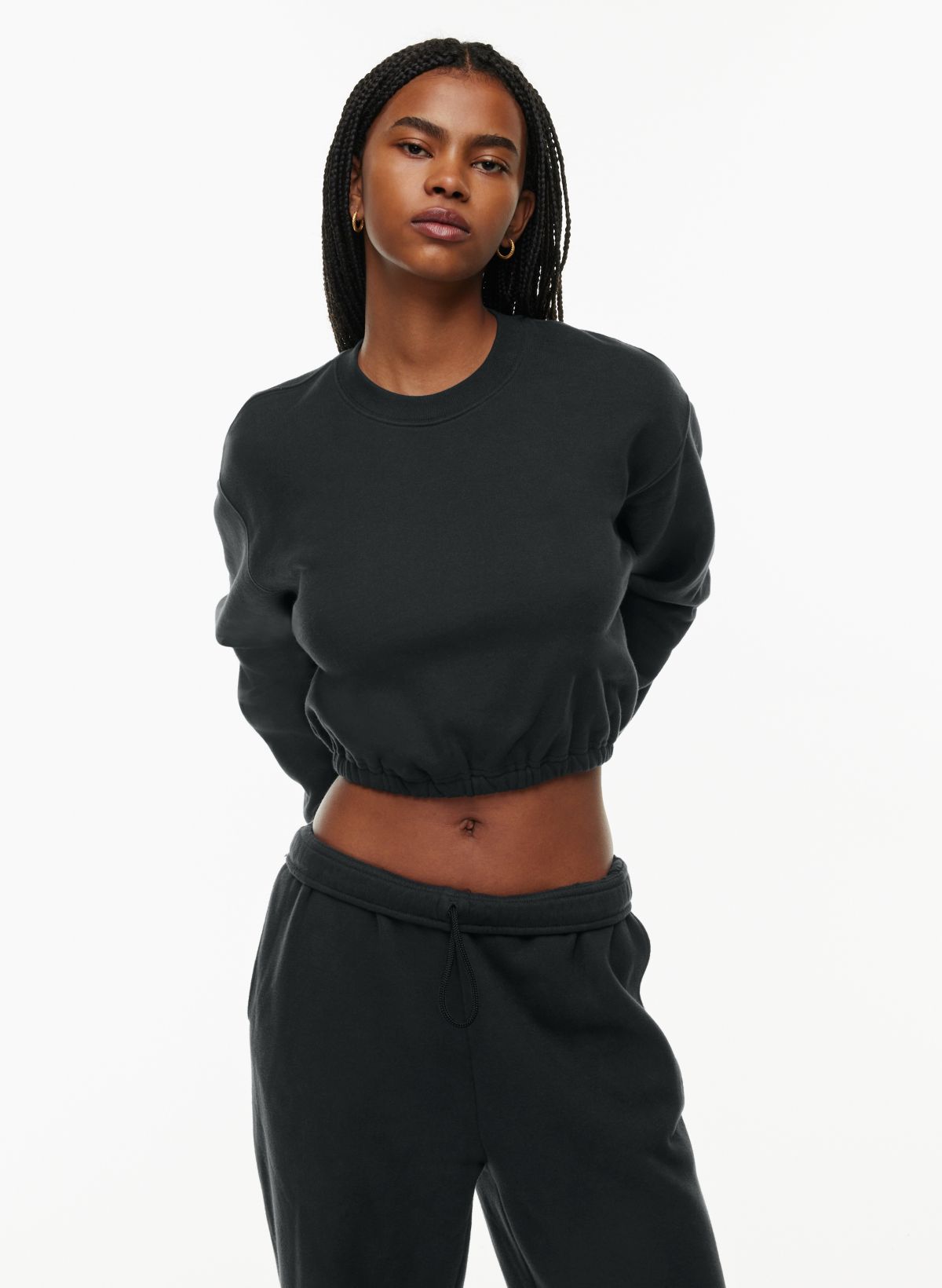 Tna TERRY FLEECE PERFECT CINCH SWEATSHIRT Aritzia US