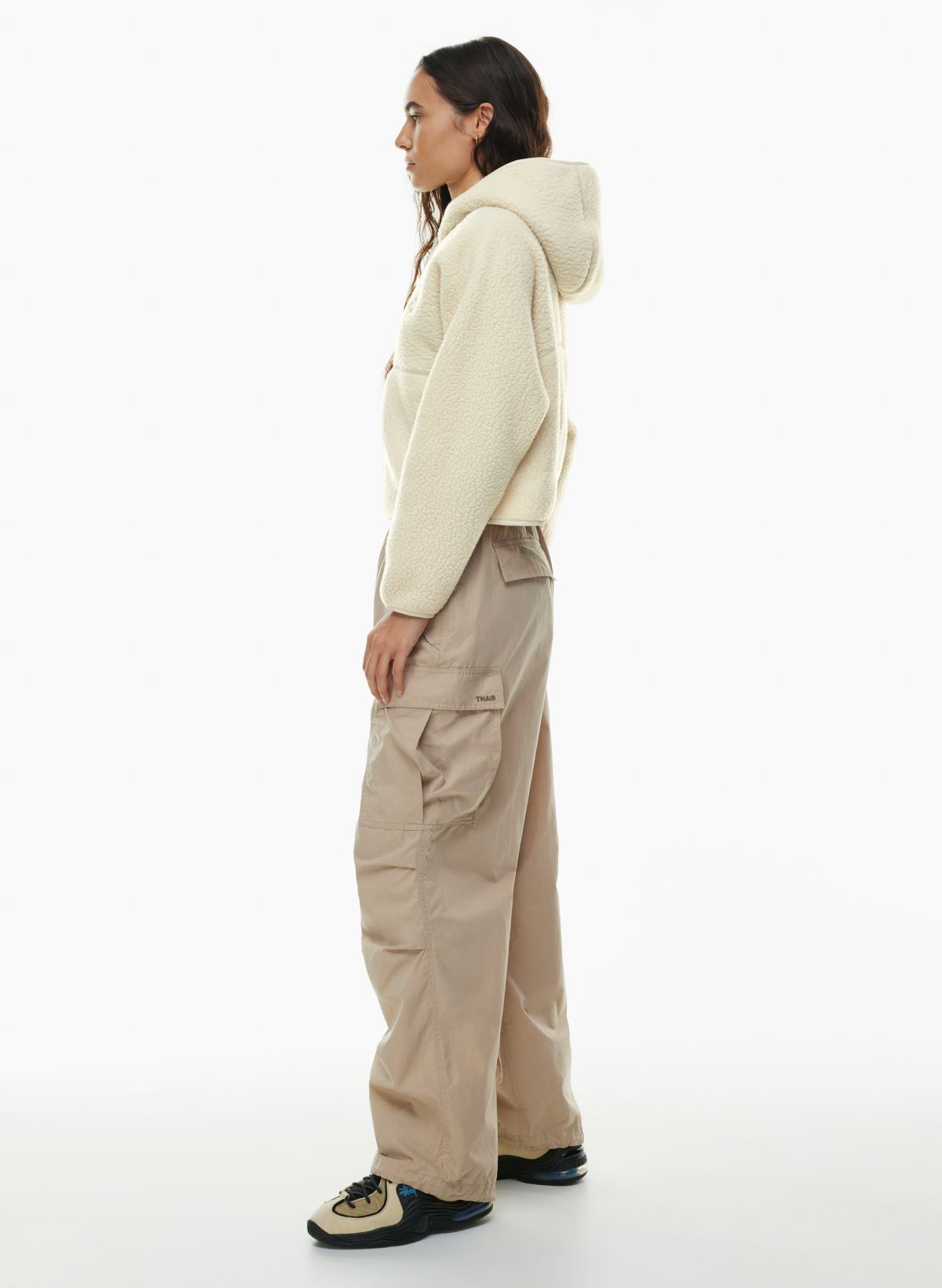 Men’s merino trousers Sherpa Cargo II Khaki