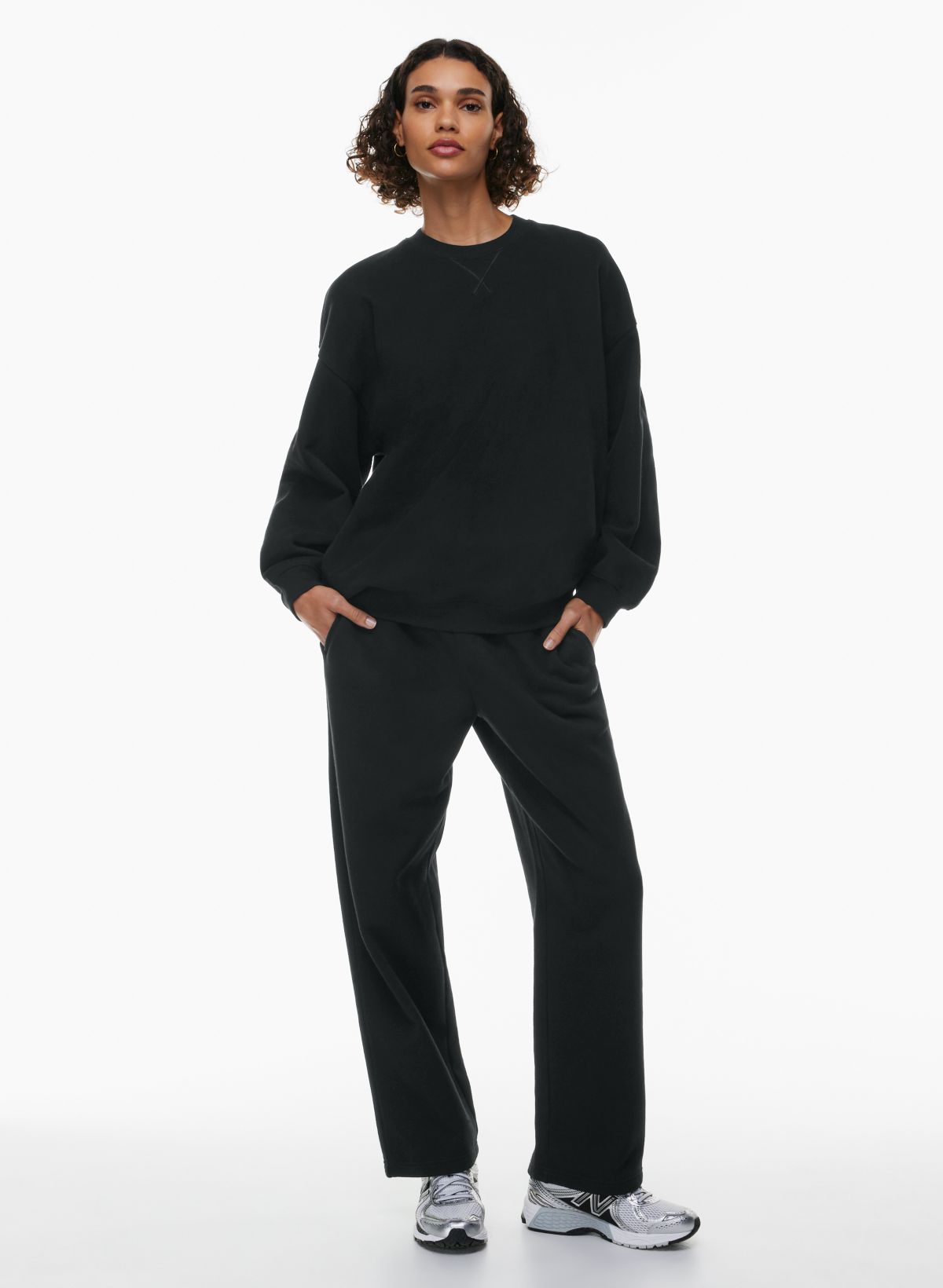 Tna COZY FLEECE MEGA CREW SWEATSHIRT | Aritzia US